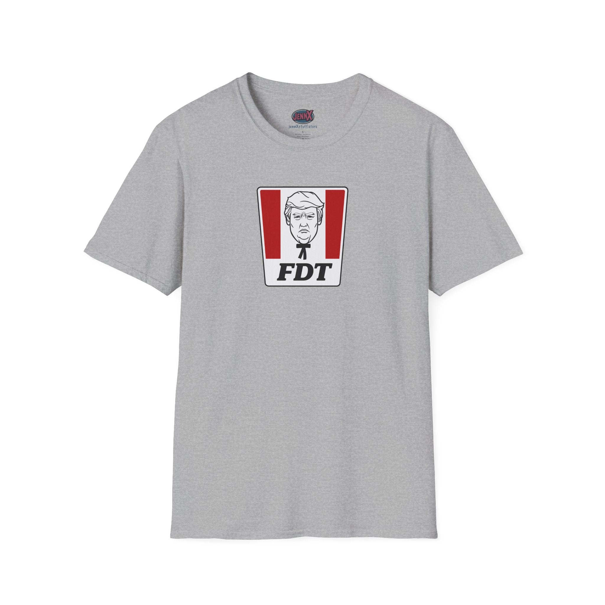 Political Parody T-Shirt I FDT Satirical Logo Tee I KFC Logo