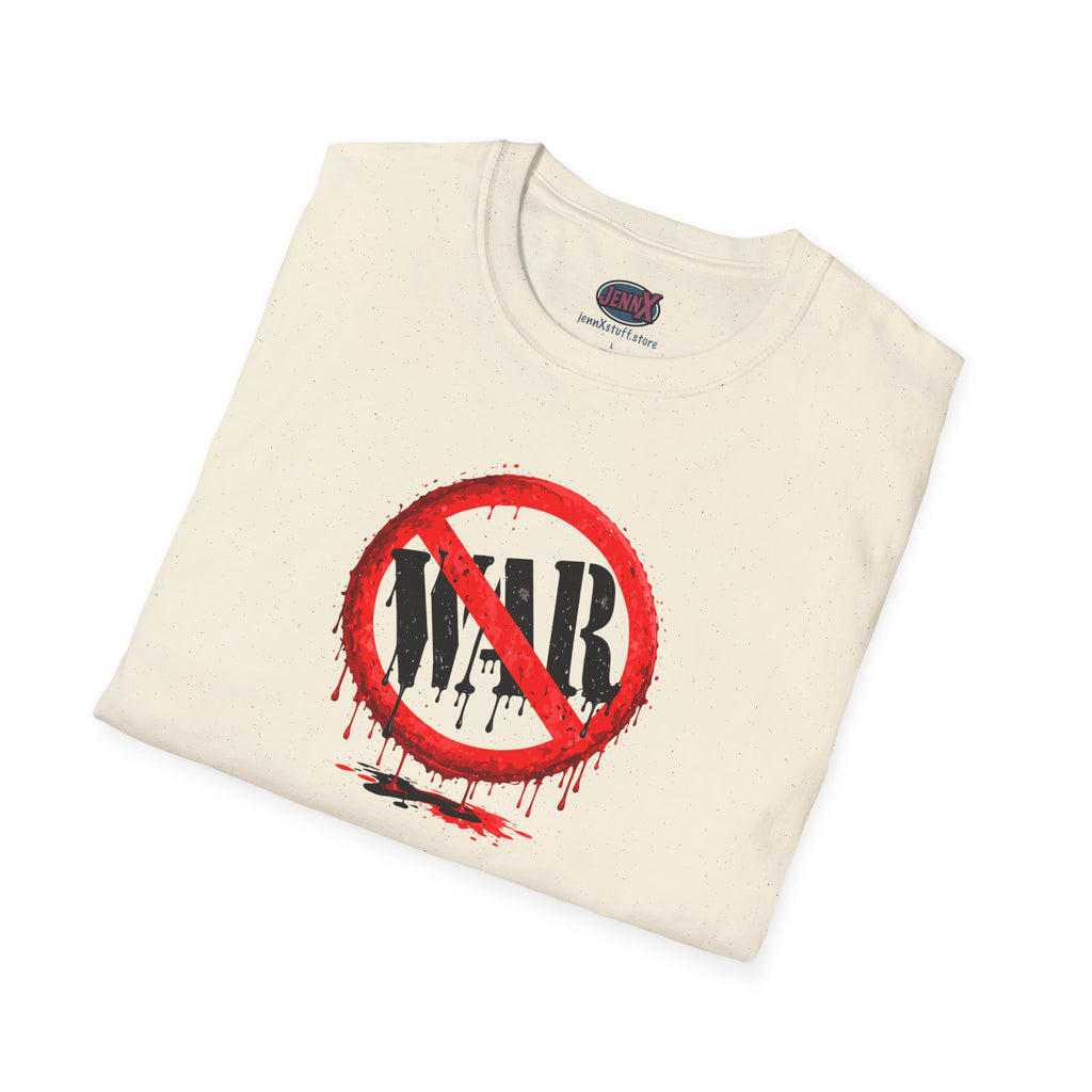 No War Symbol T-Shirt | Anti-War Protest Graphic