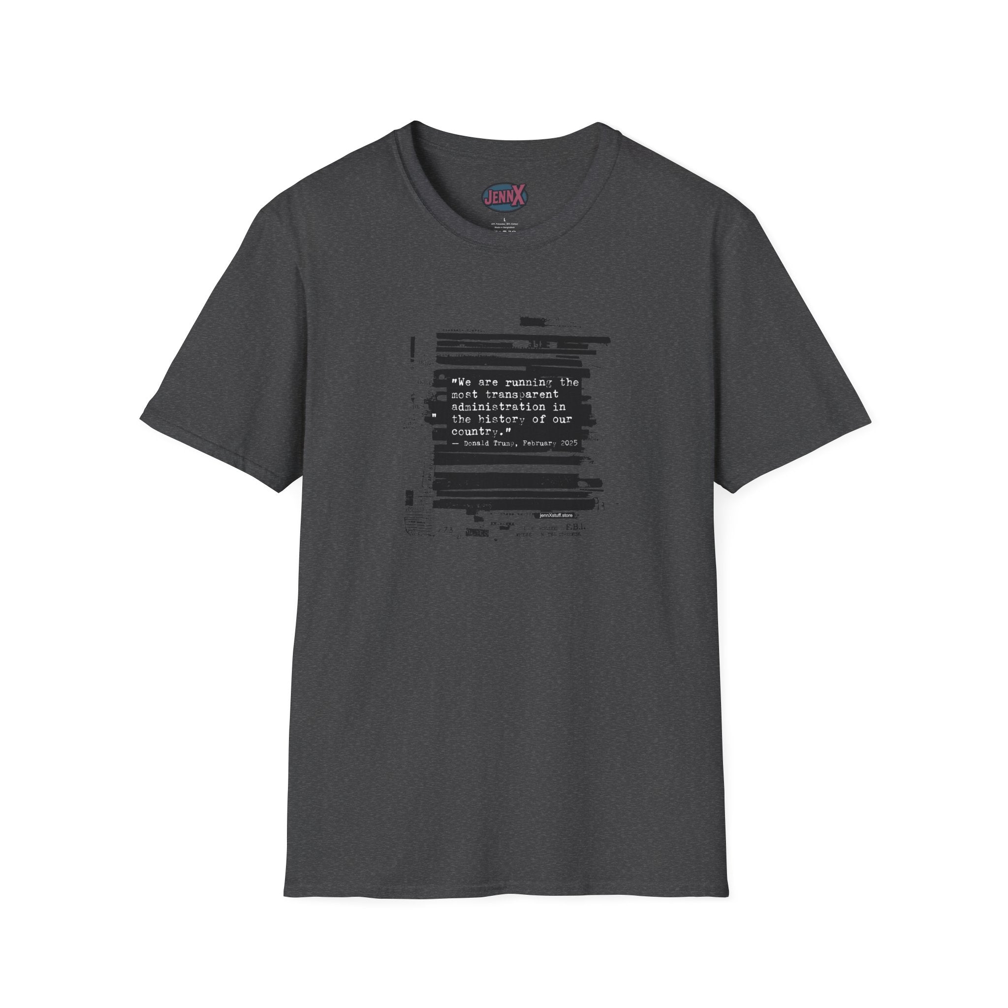 Epstein Files Shirt I Anti-Trump Quote I Most Transparent President Ever Pam Bondi