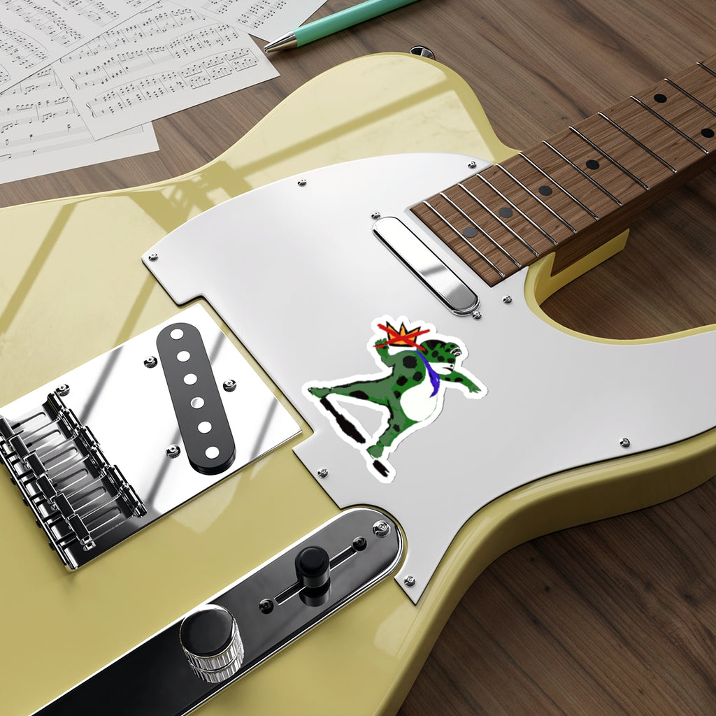 No Kings Frog sticker I Shipping Included in Price