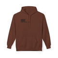 FDT minimalist text Hoodie | Small chest logo, white pullover