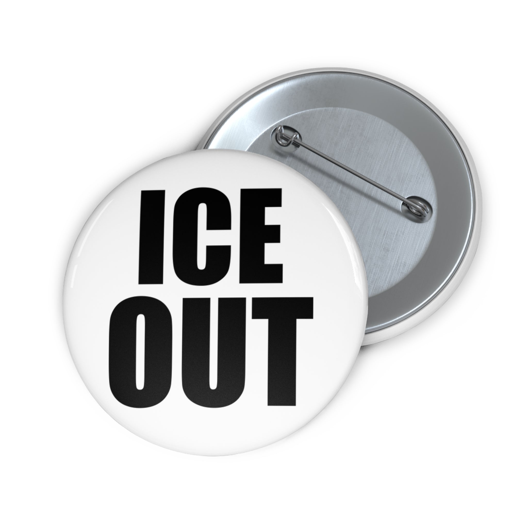 ICE OUT Pin Grammy Style Button | Anti-ICE
