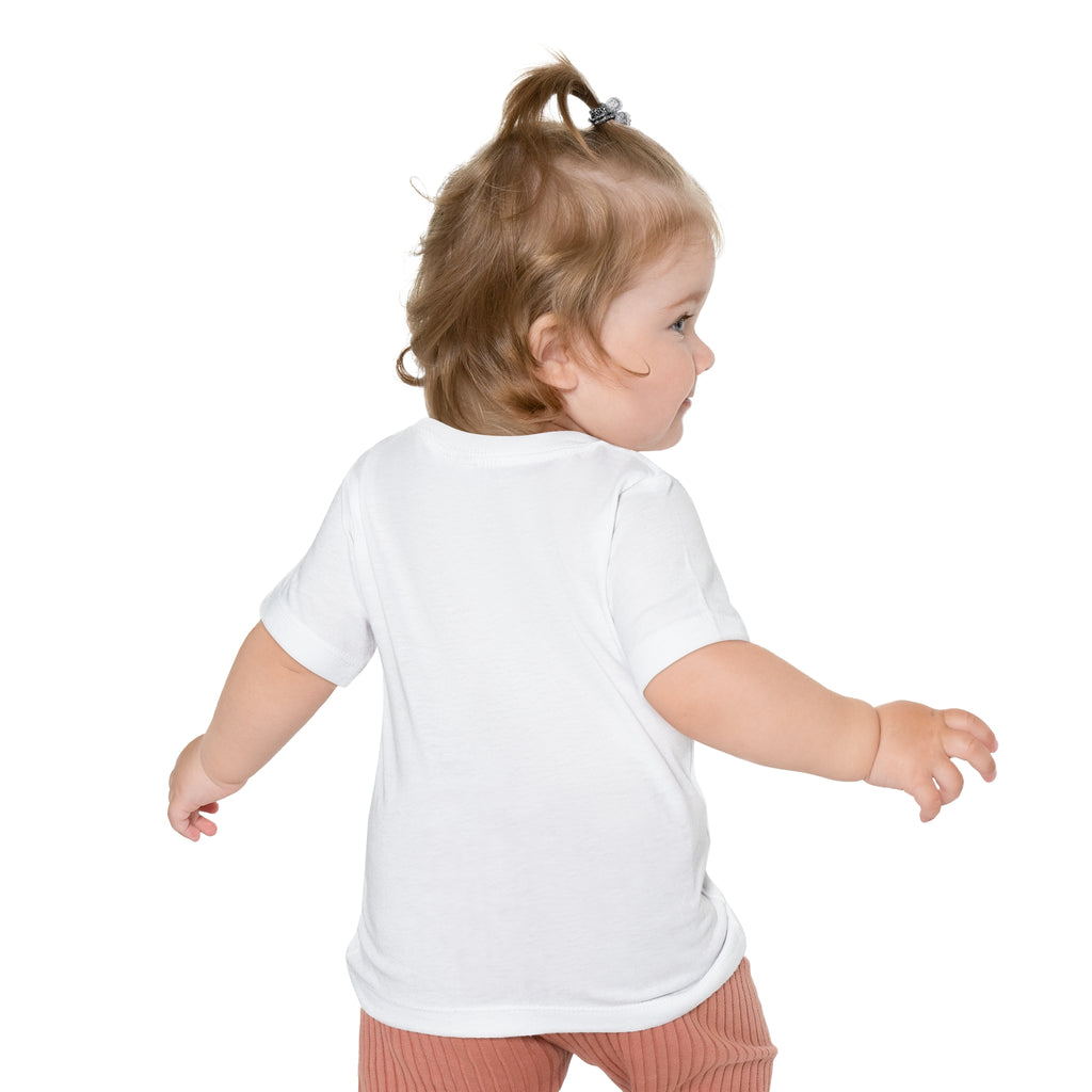 Hand-Drawn Peace Sign Baby T-Shirt | Minimal Hippie Graphic