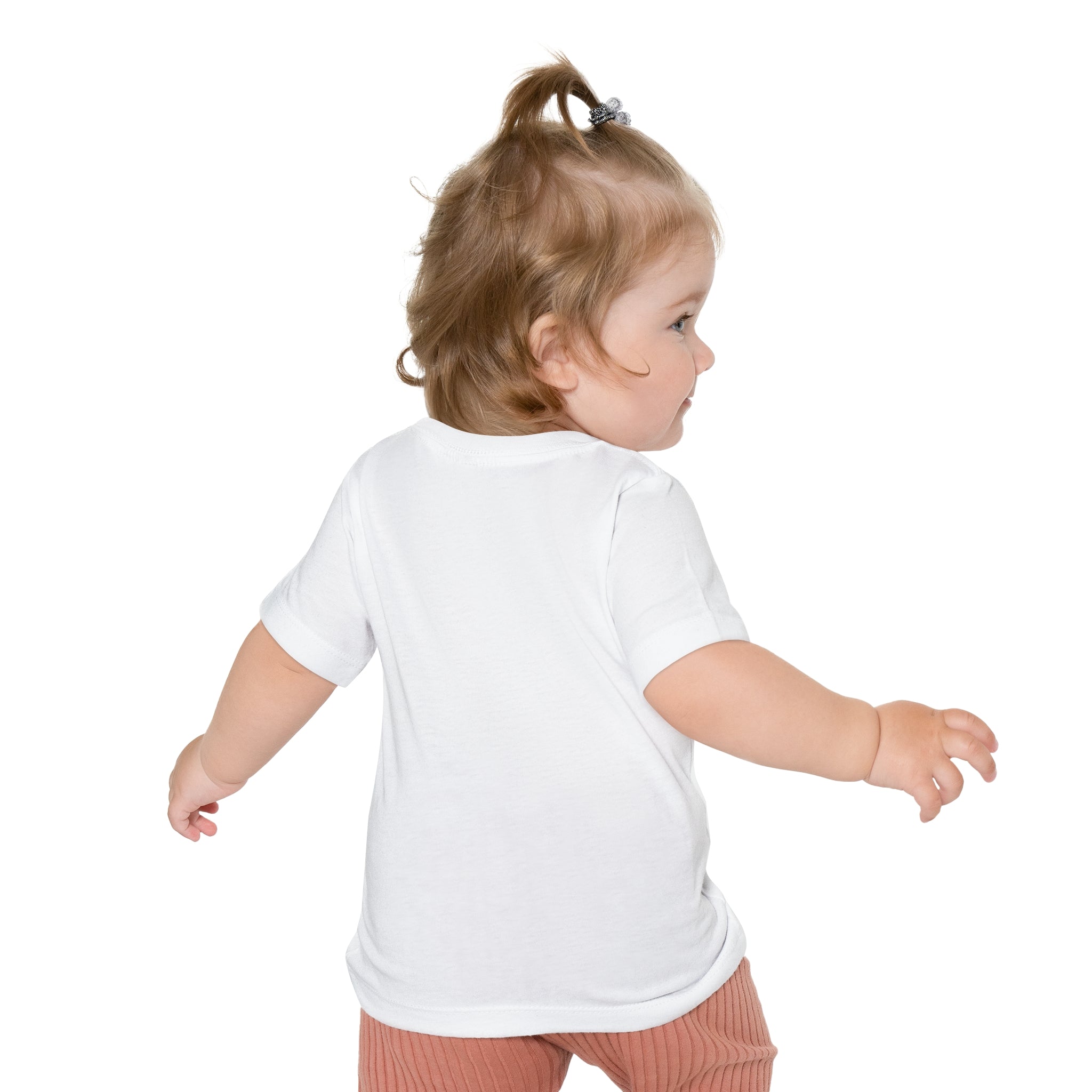 Hand-Drawn Peace Sign Baby T-Shirt | Minimal Hippie Graphic