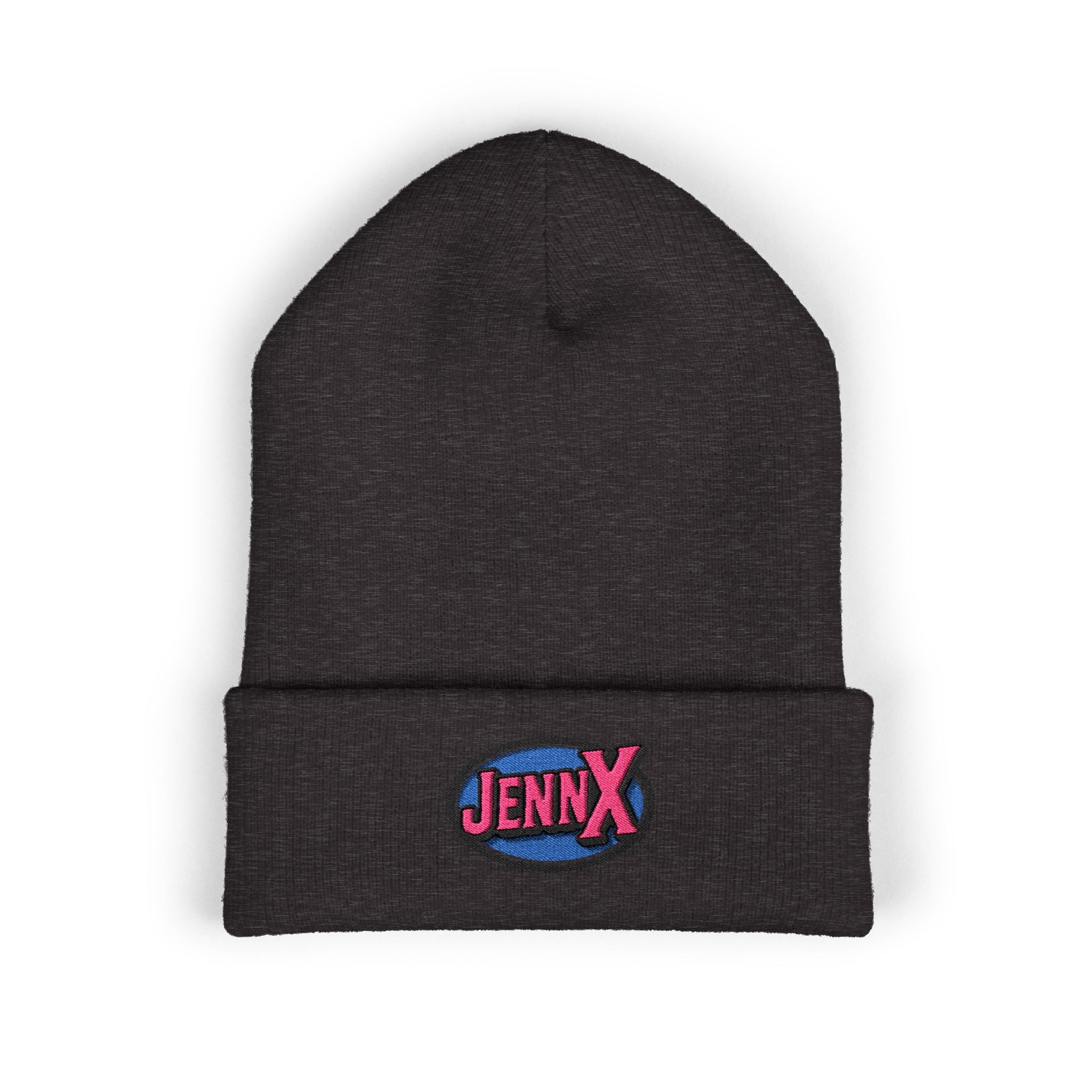 JennX Generation X GenX embroidered logo Beanie | Cuffed Winter Hat