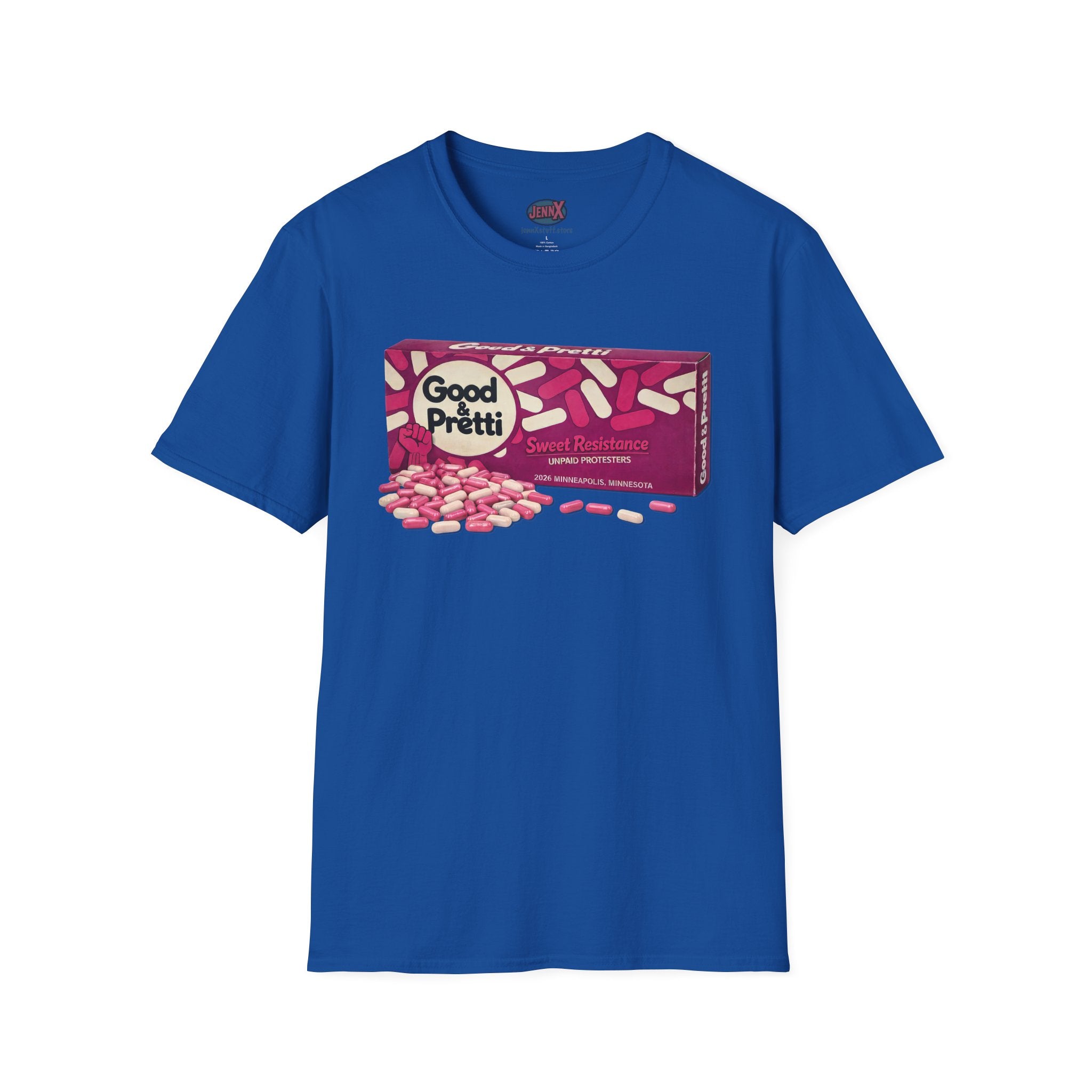 Good Pretti Good and Plenty Candy Box T-Shirt | Original Design
