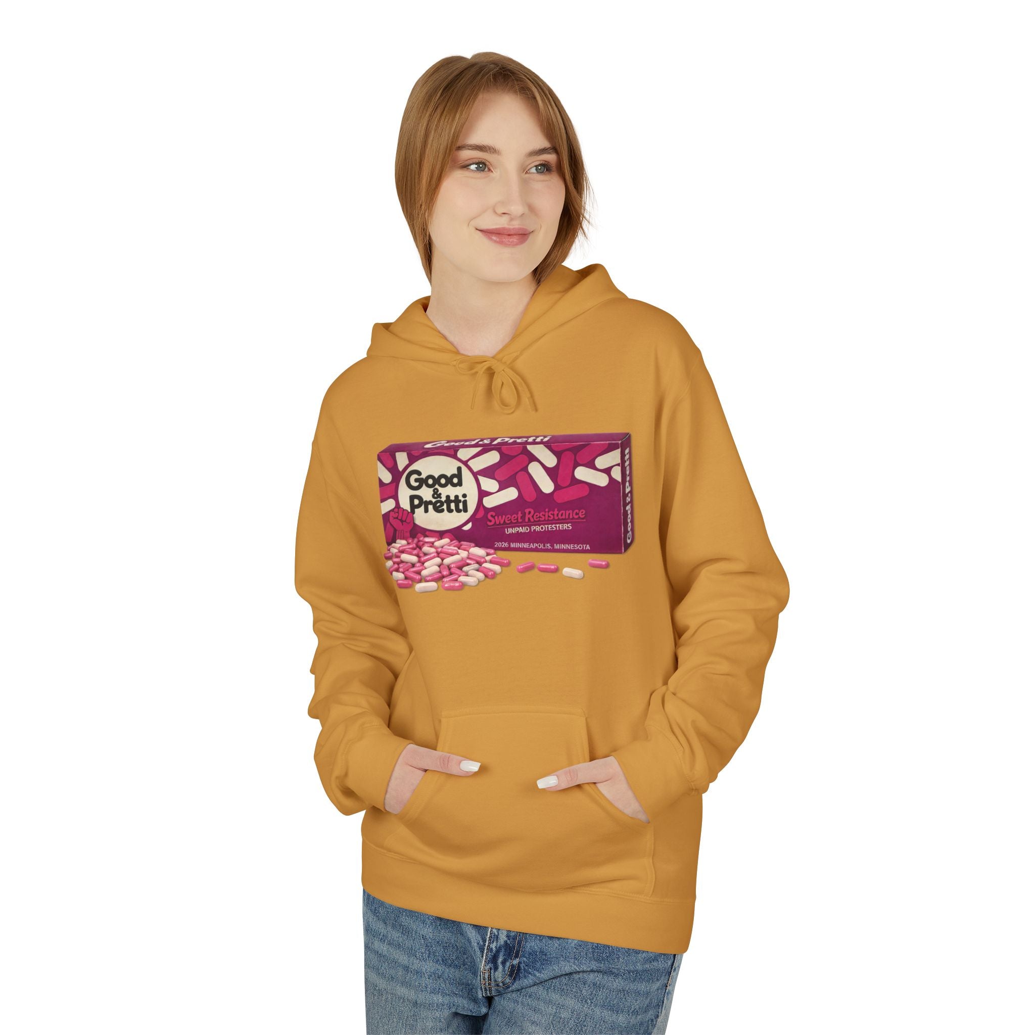 Good Pretti Good and Plenty Candy Box Hoodie | Original Design
