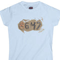 8647 Women's cut form-fitting t-shirt I Anti-Trump design