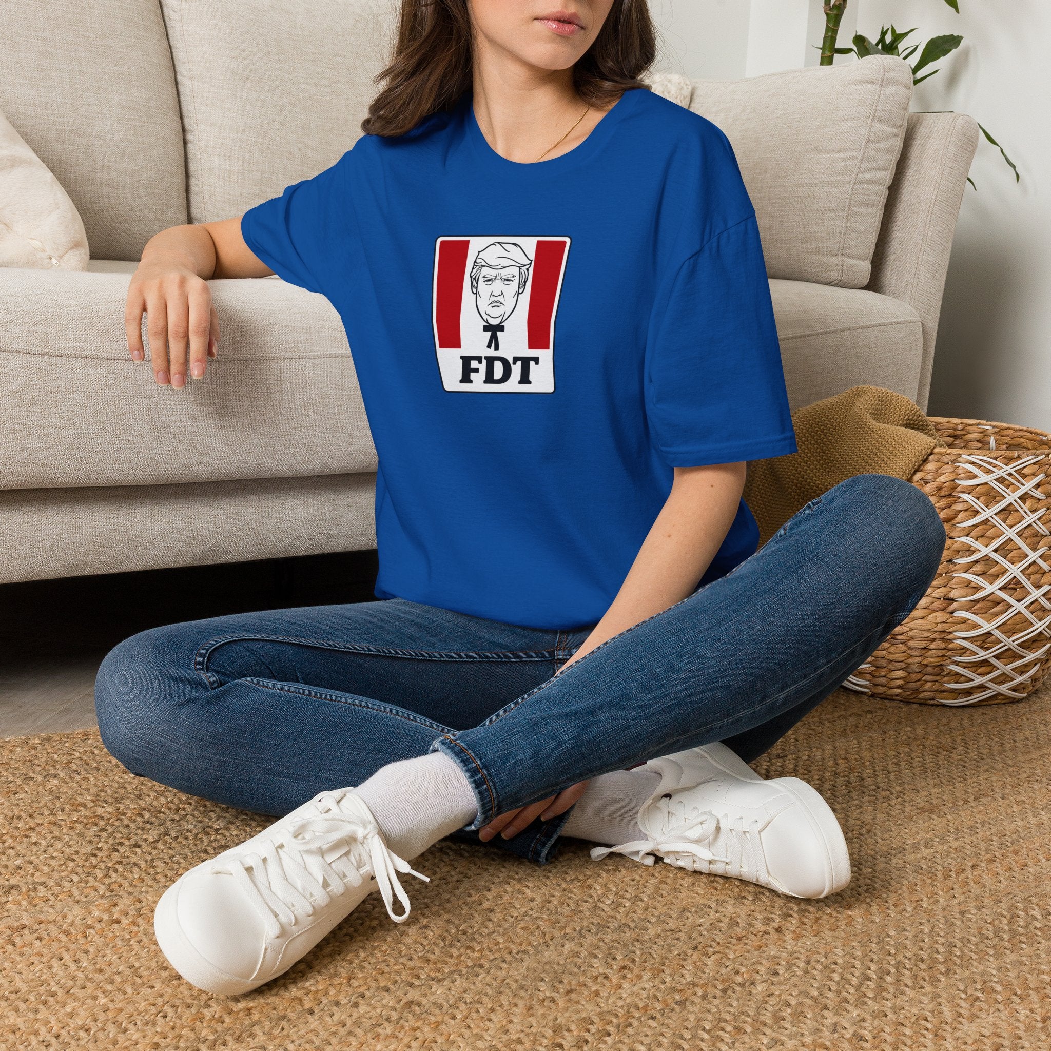Political Parody T-Shirt I FDT Satirical Logo Tee I KFC Logo