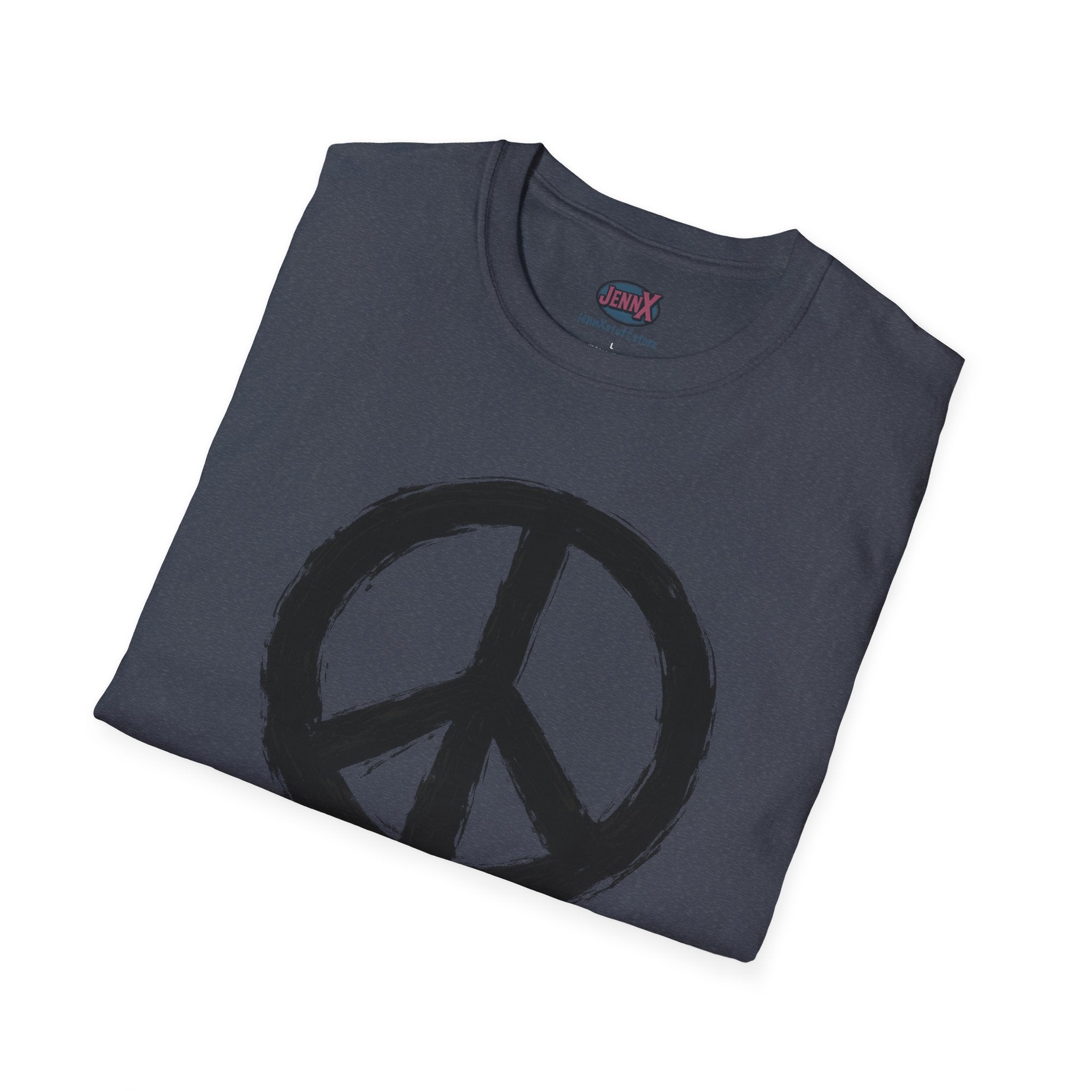 Peace Sign hand-painted T-Shirt | Anti War