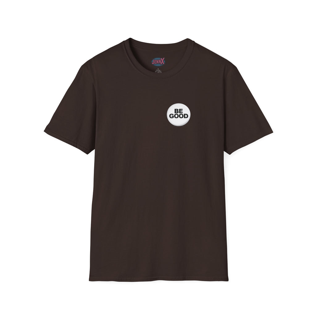 Be Good pin button shirt inspired by the Golden Globes