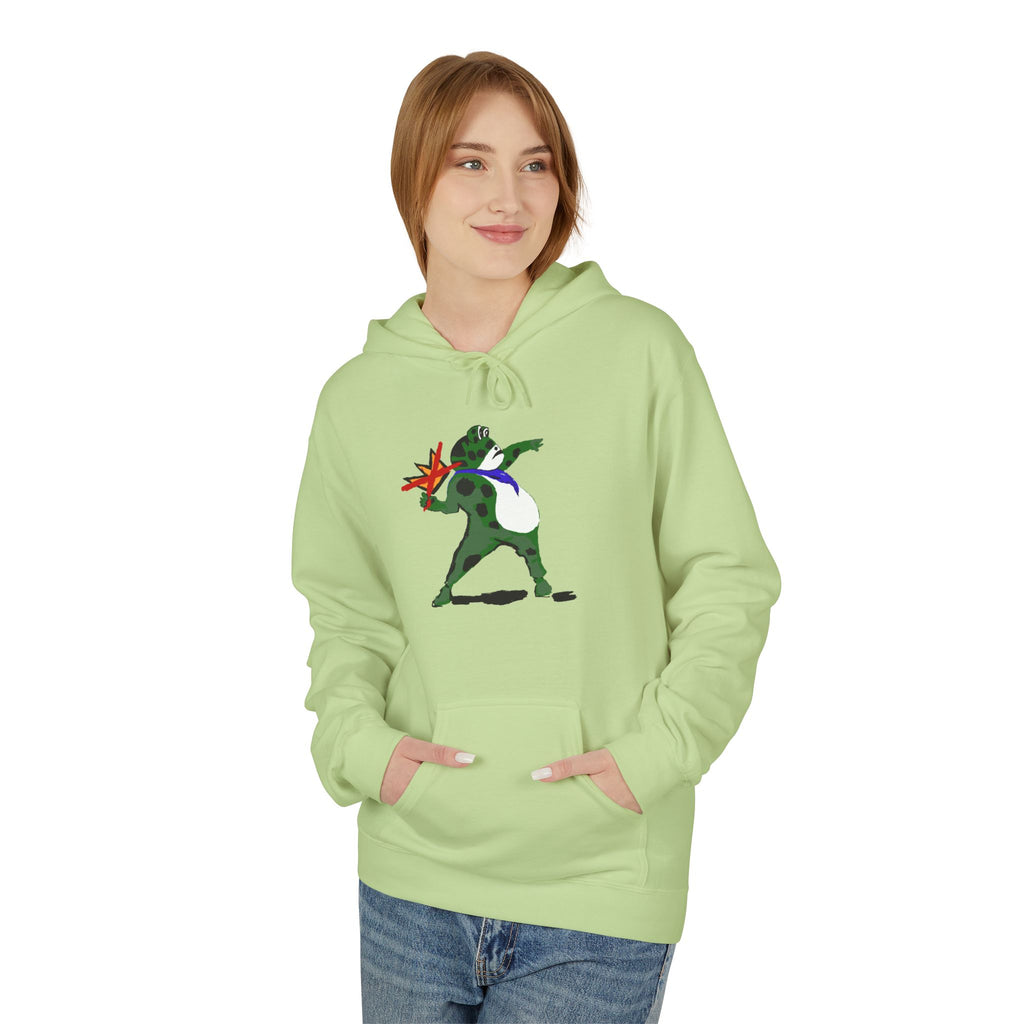 Frog No Kings Protest Hoodie - Fuck Trump and his Project 2025 MAGA bullshit