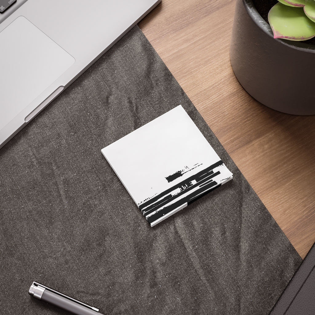 Redacted Epstein Files Sticky Notes – Protest Office Notepad
