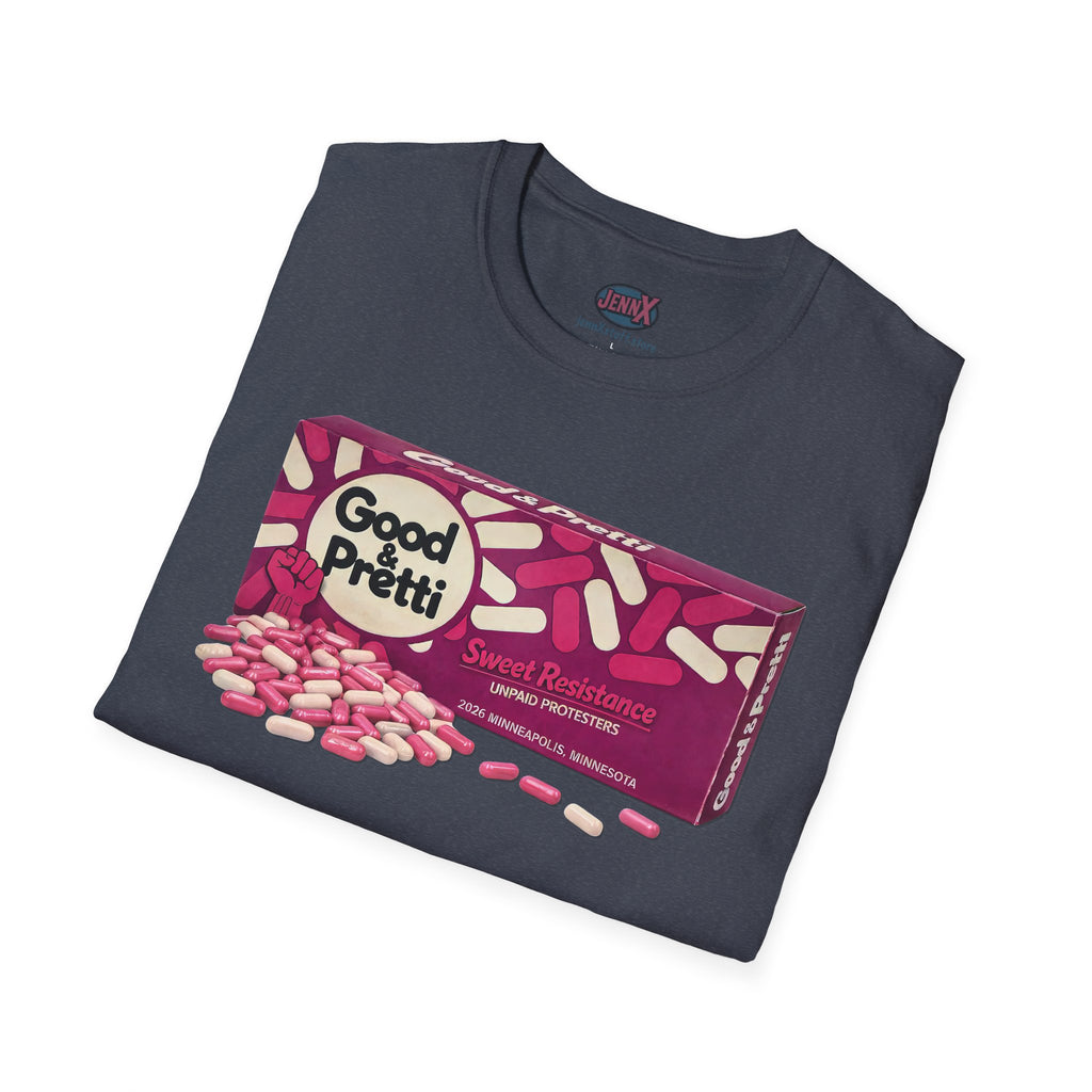 Good Pretti Good and Plenty Candy Box T-Shirt | Original Design