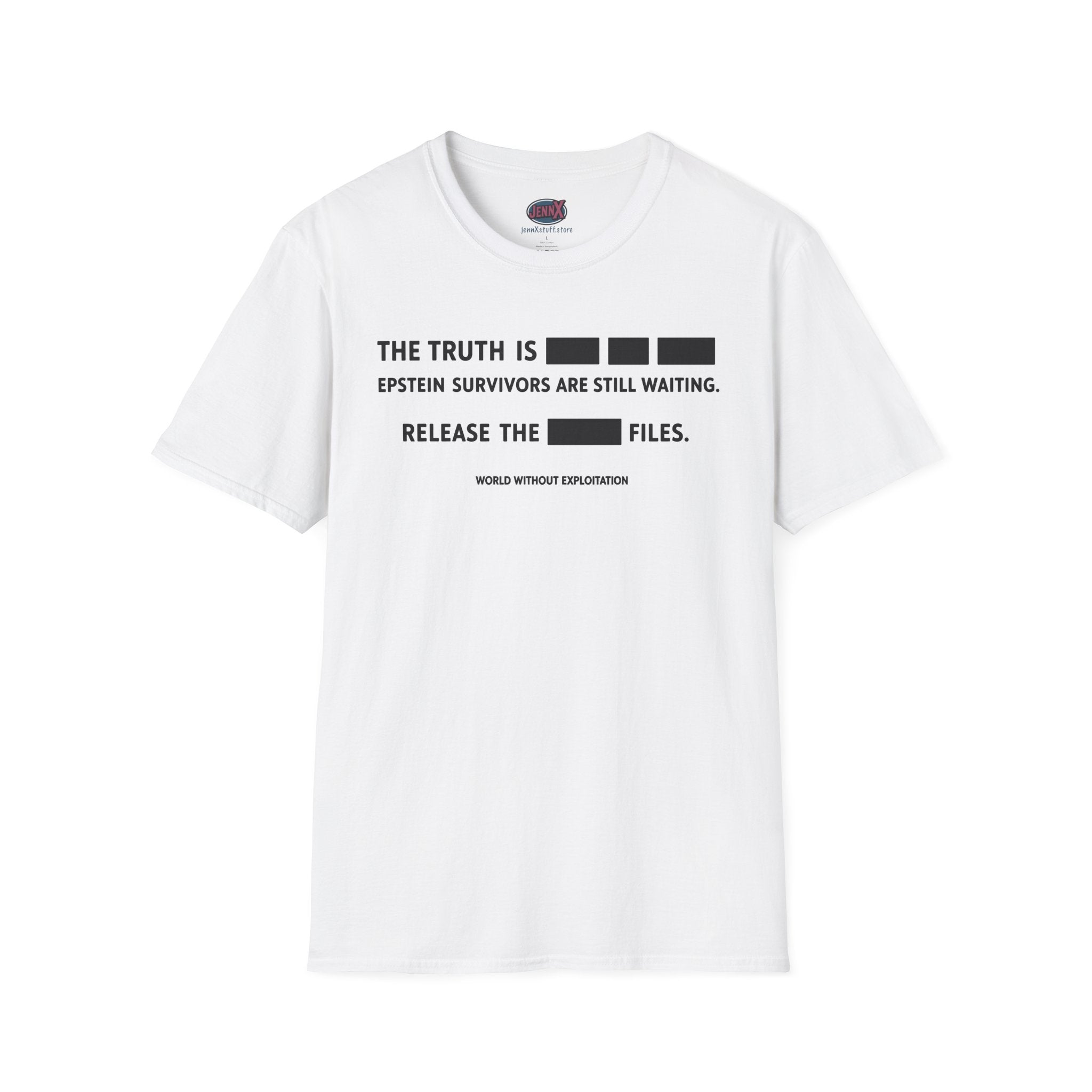 Epstein Survivors Shirt | WWE World Without Exploitation replica design I Epstein Survivors Are Still Waiting Tee
