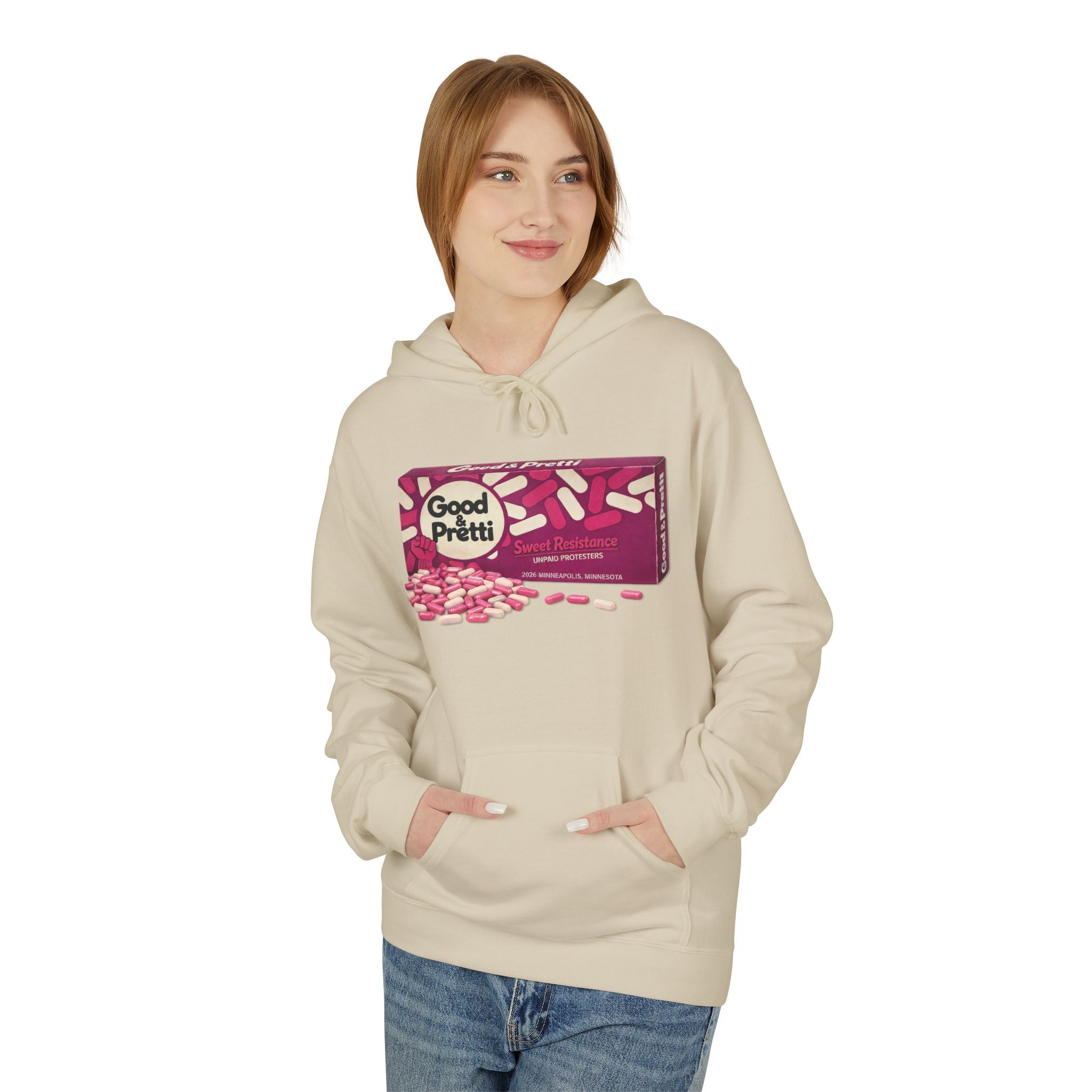 Good Pretti Good and Plenty Candy Box Hoodie | Original Design