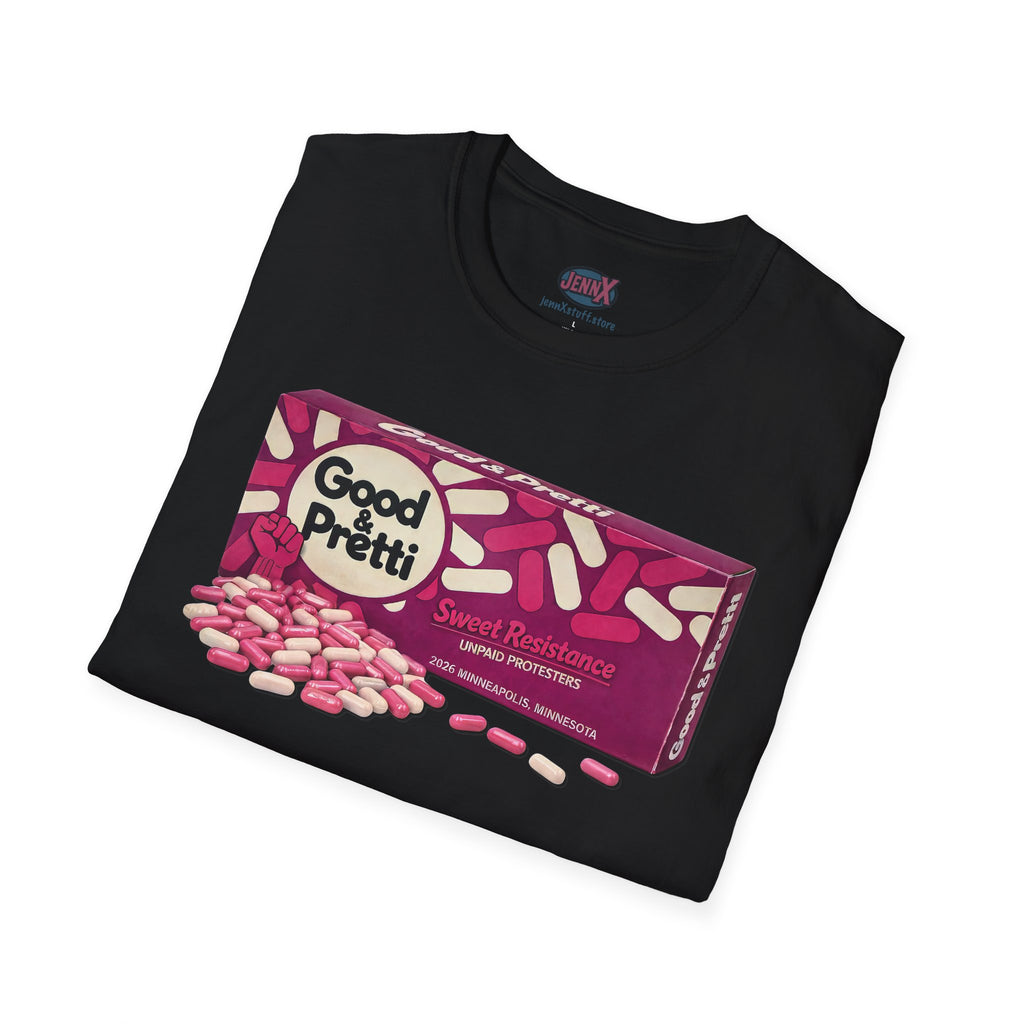 Good Pretti Good and Plenty Candy Box T-Shirt | Original Design