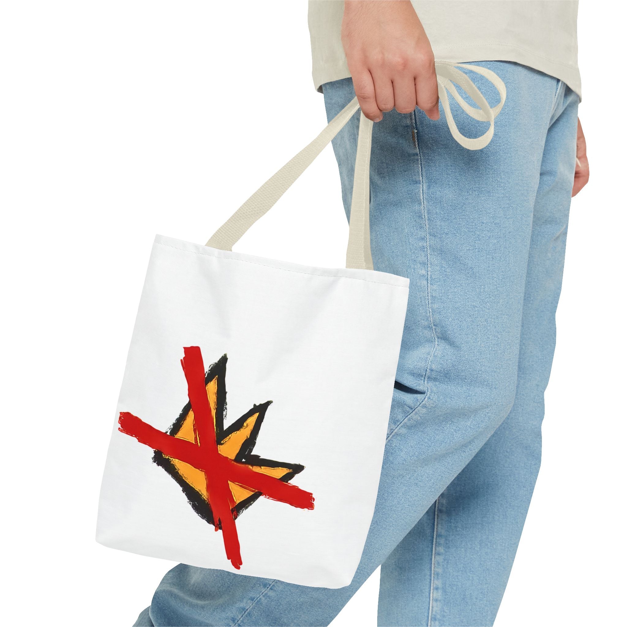 No Kings Day Tote I March 28th I Hand Painted Original I Two Sizes