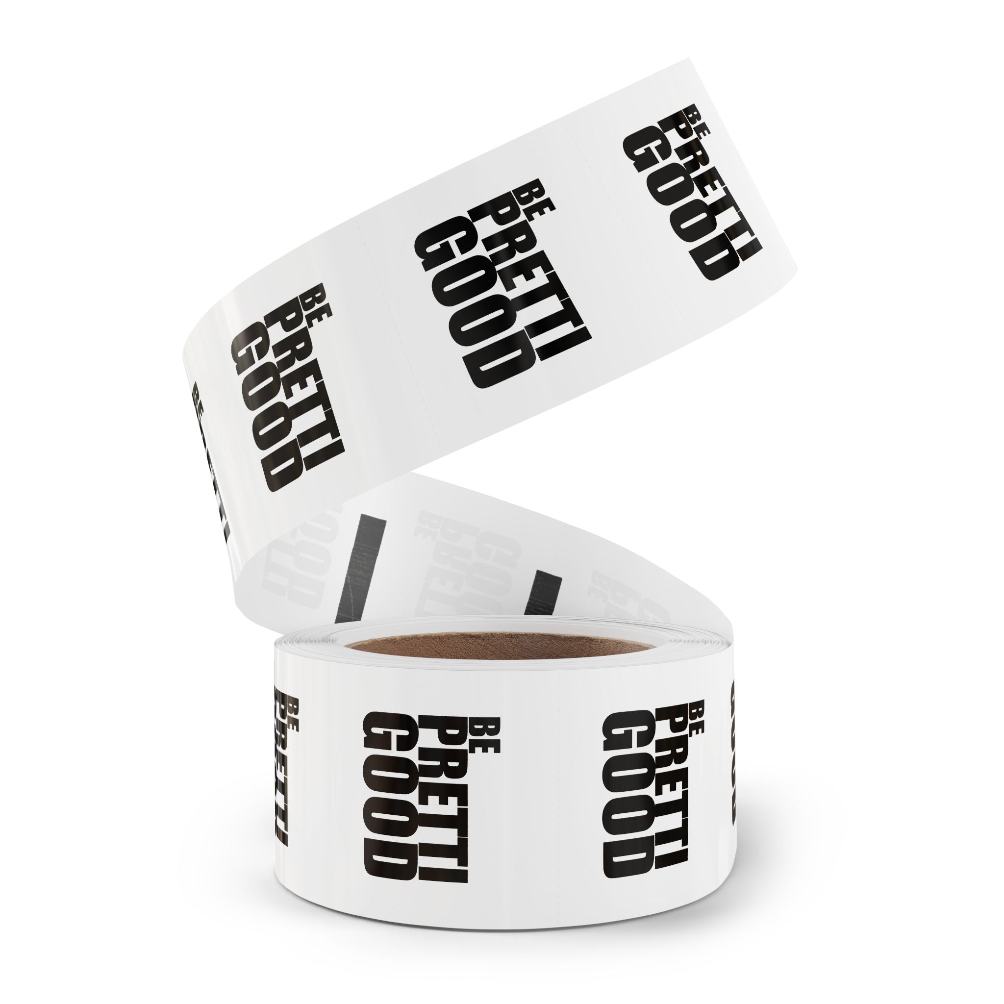 Be Pretti Good Round Sticker Label Rolls | Anti ICE sticker bomb