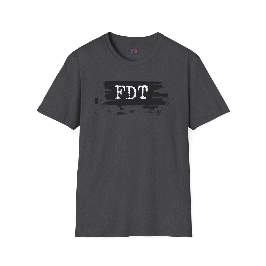FDT Epstein files T-Shirt | Typewriter Font I Believe the Victims