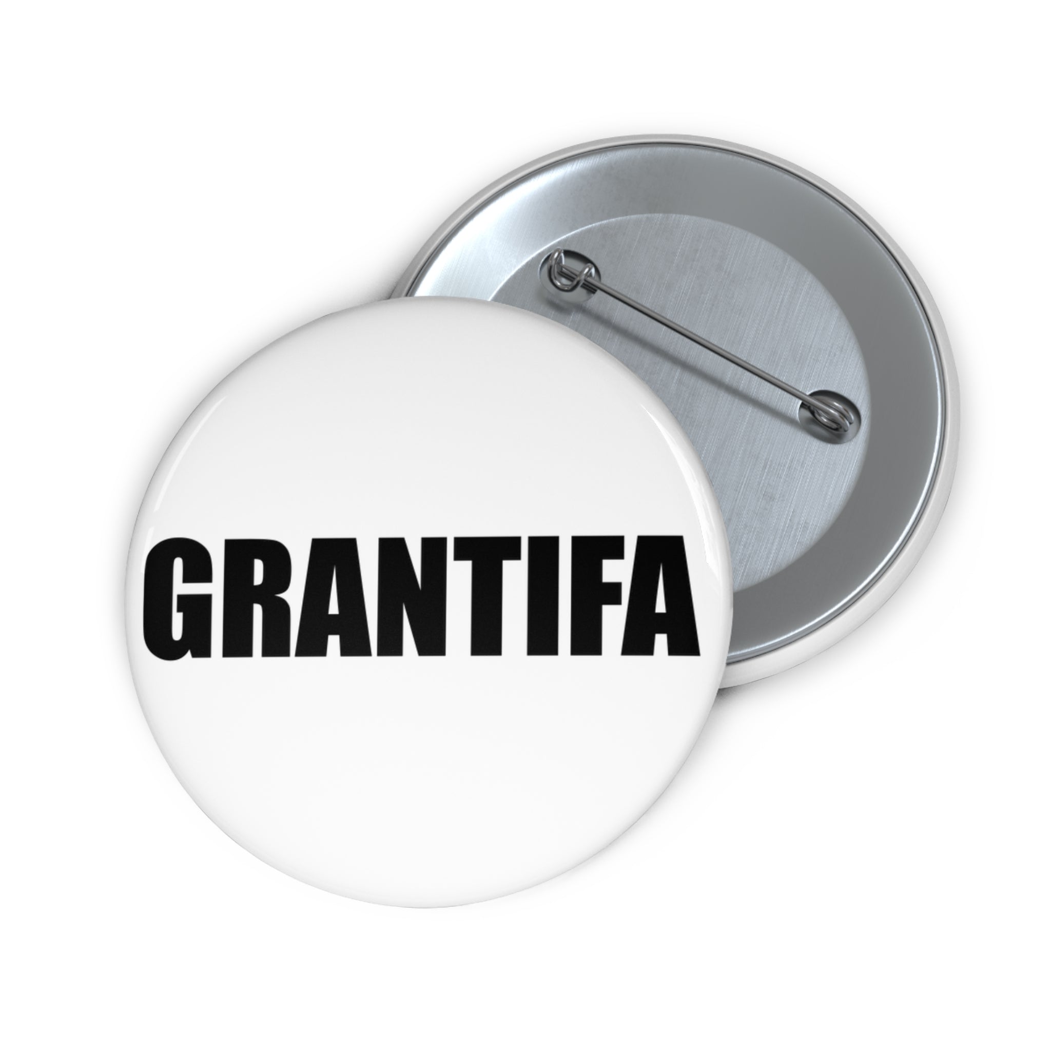 GRANTIFA button Pin Buttons | Simple Design Grandmothers Against Fascism