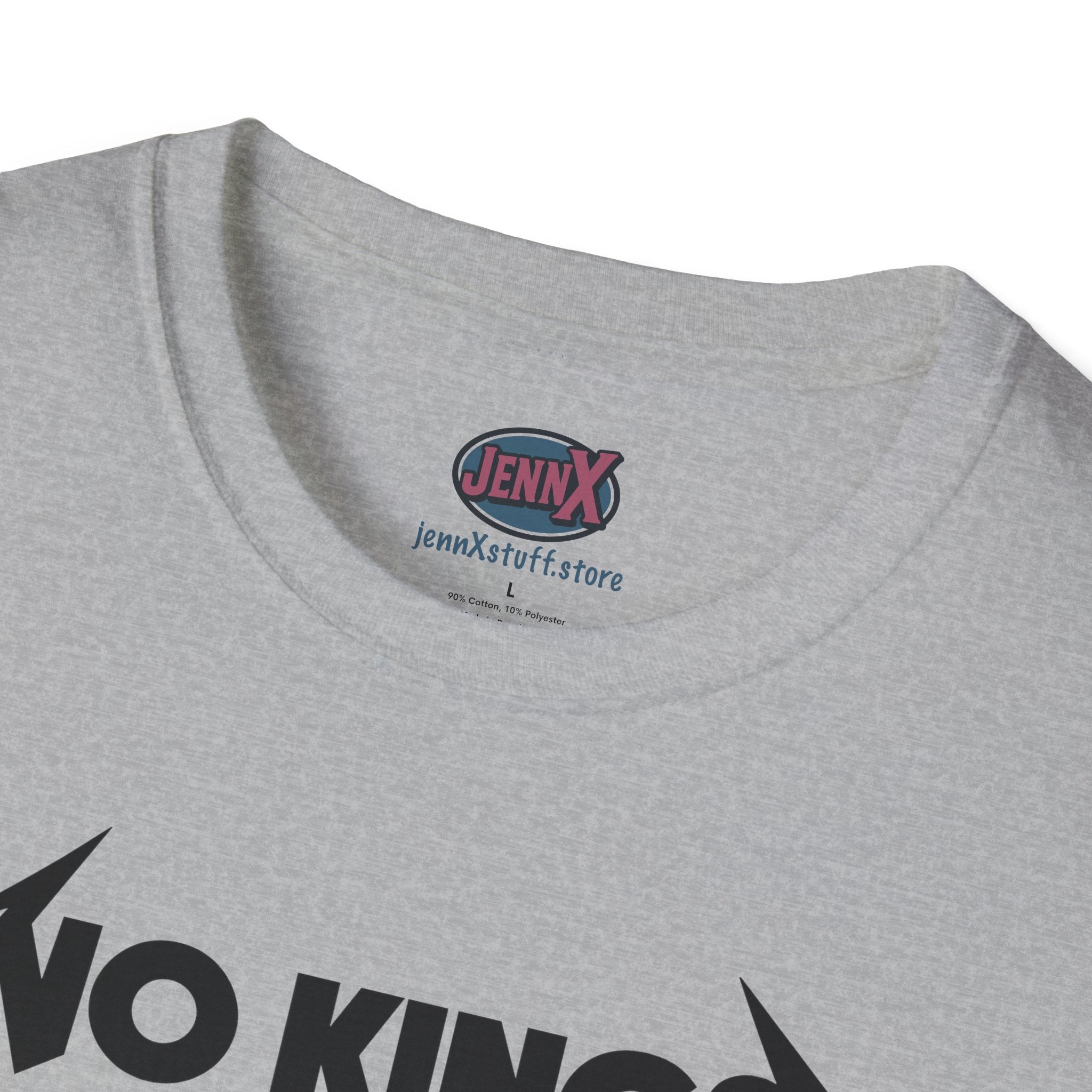 No Kings Matallica parody T-Shirt | Heavy Metal Protest