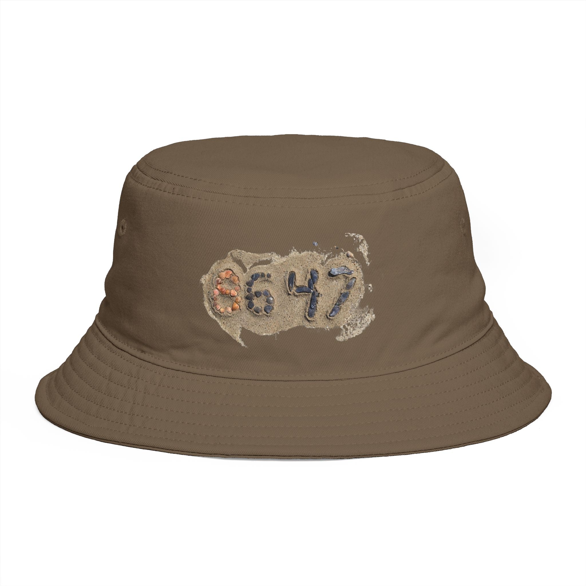 8647 Seashells Beach Bucket Hat I James Comey 86 47 Hat