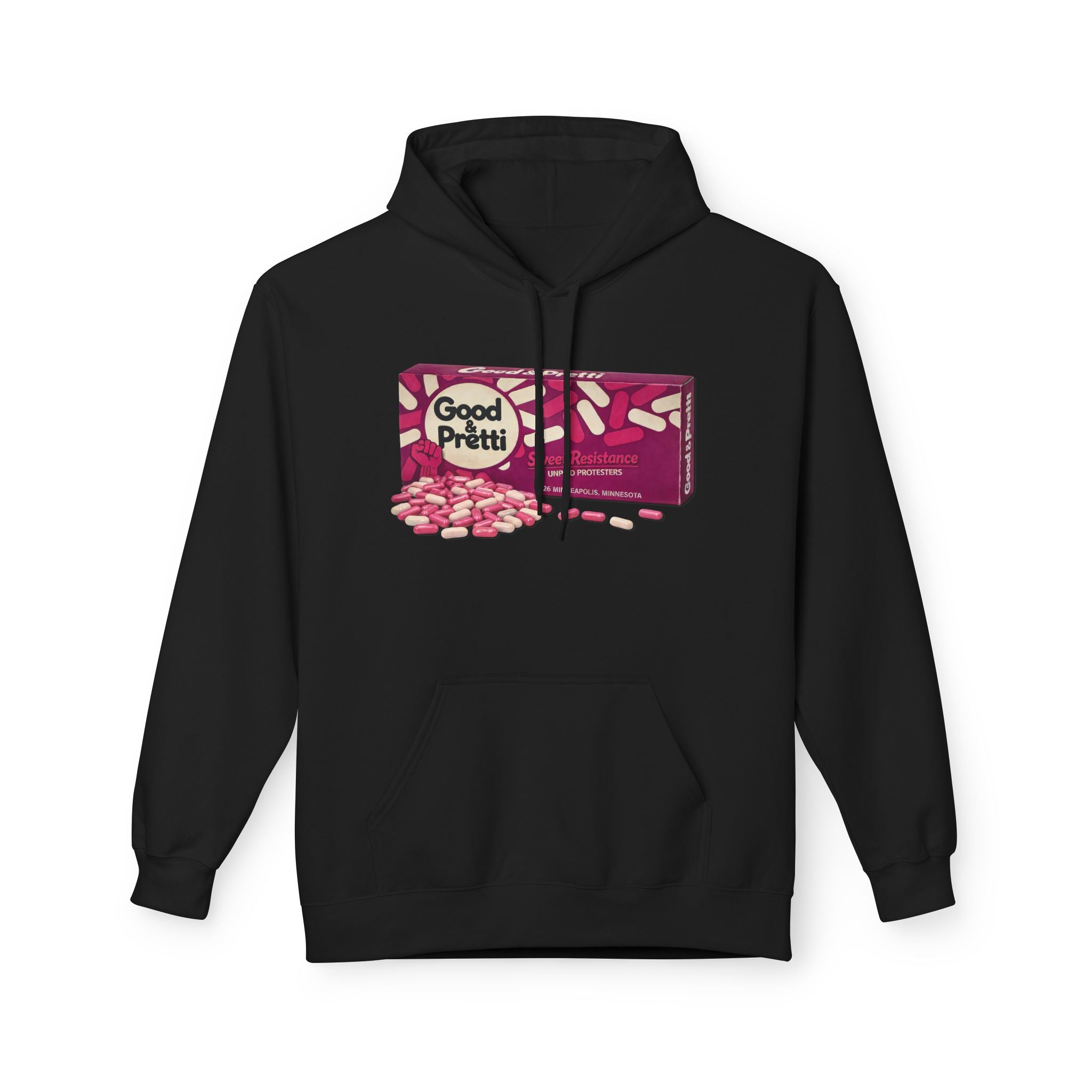 Good Pretti Good and Plenty Candy Box Hoodie | Original Design