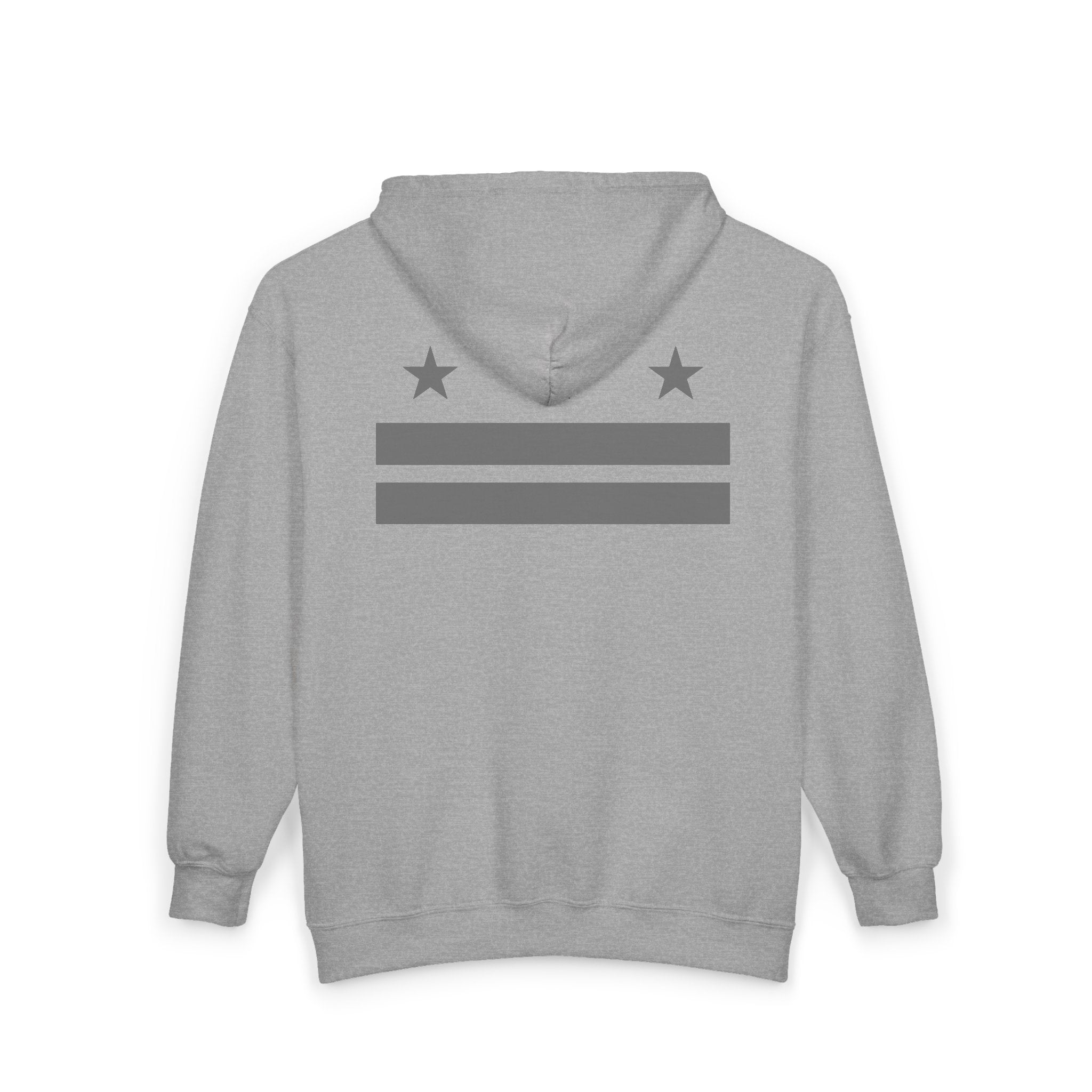 Free DC Flag Hoodie, Muted Protest for Everyday Wear - No Kings