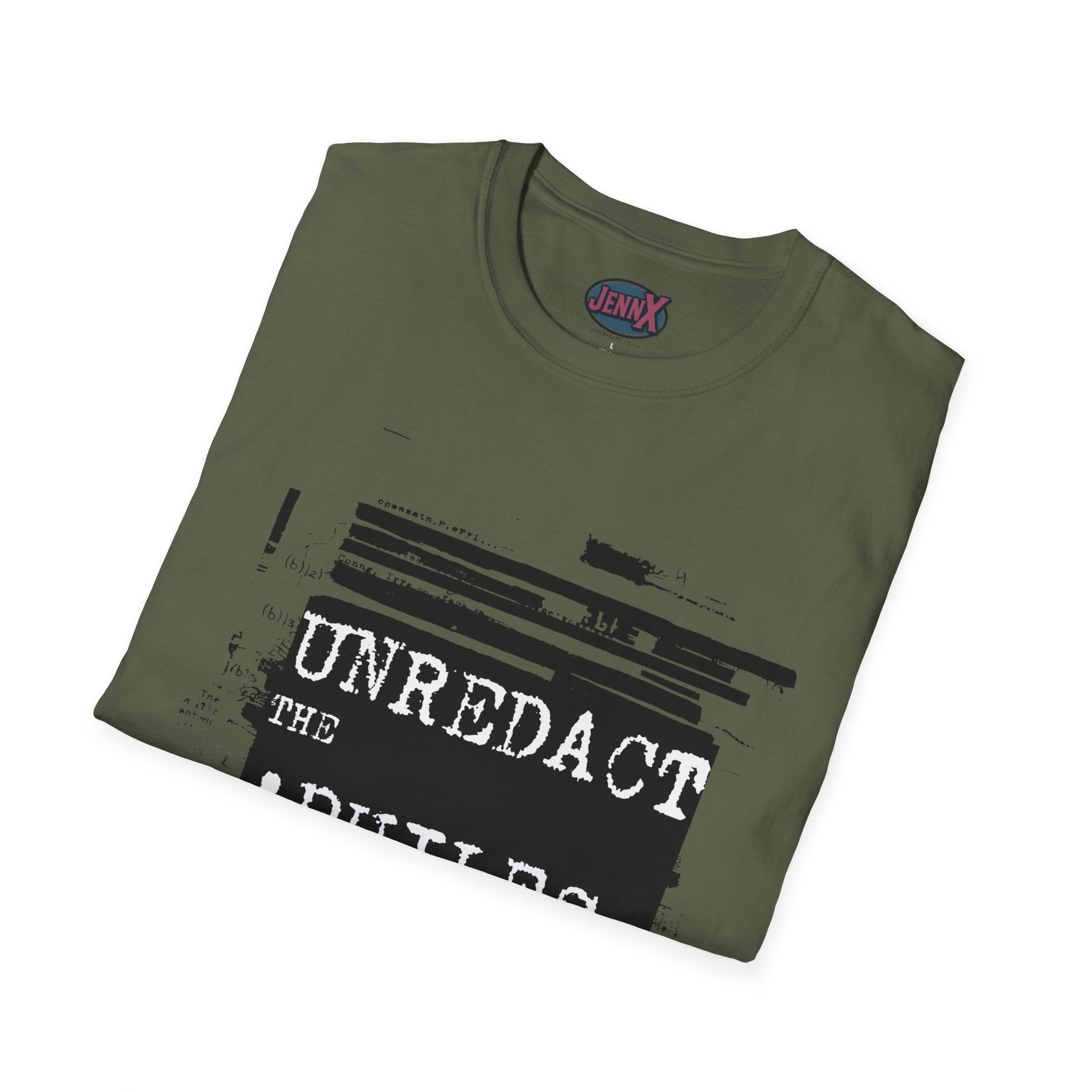 Unredact the ' Philes Redacted F.B.I. Justice Department Epstein Files Design - Original Artist Design
