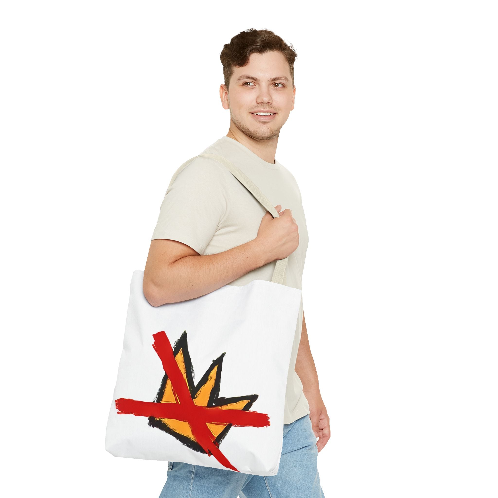 No Kings Day Tote I March 28th I Hand Painted Original I Two Sizes