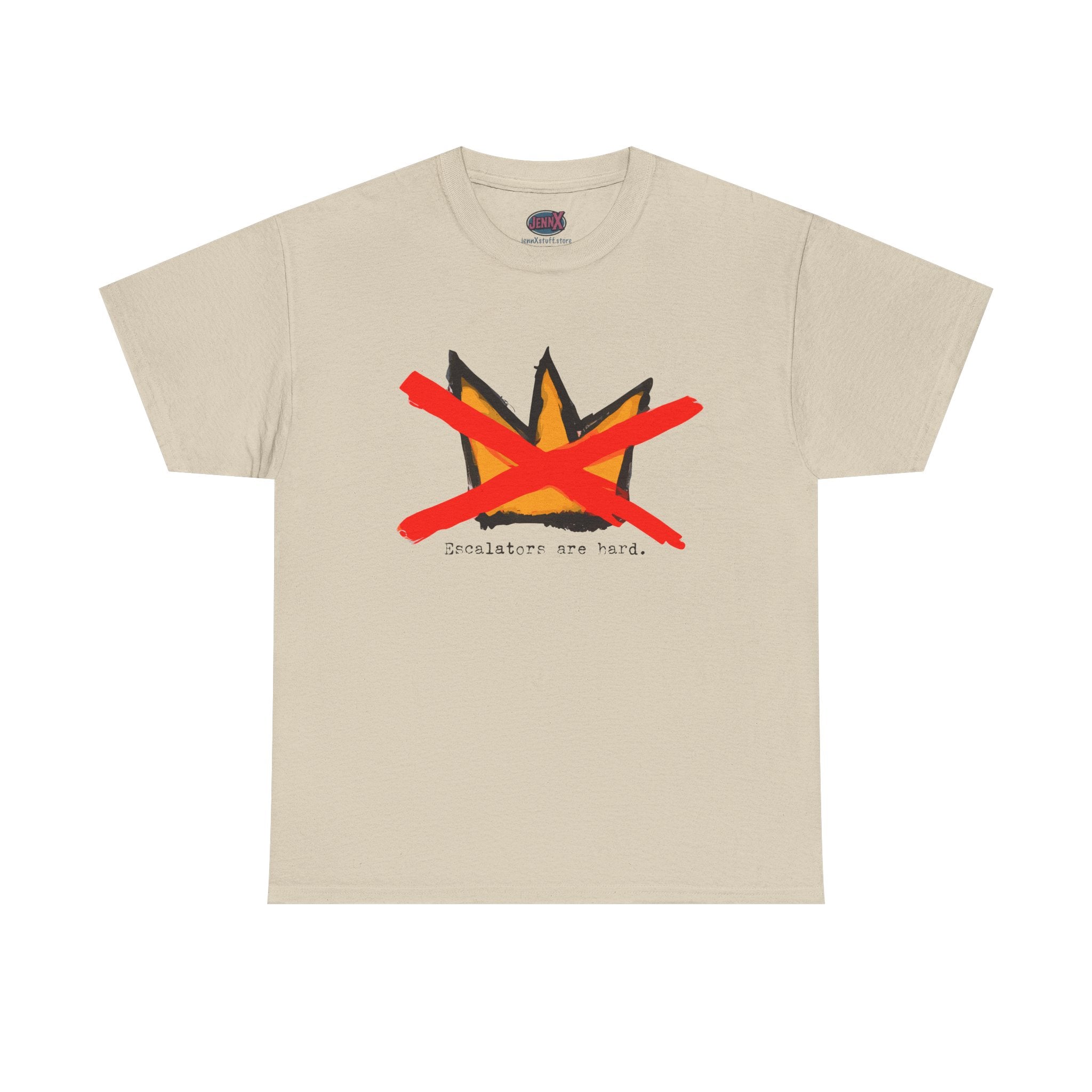 Bold Statement Tee - Unisex Heavy Cotton, Unique Graphic T-Shirt for Artists, Gift for Creatives, Casual Wear, Trendy Apparel