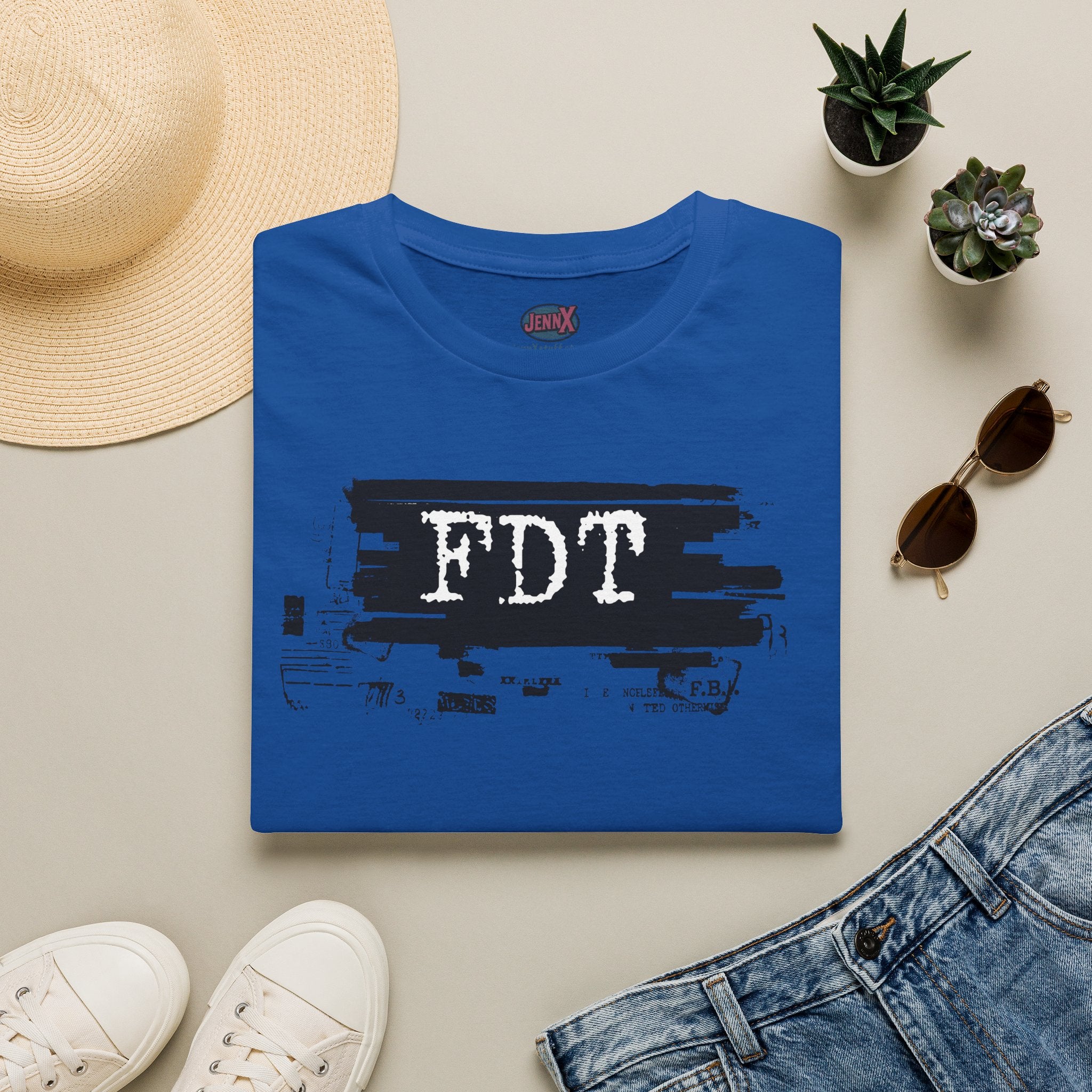FDT Fuck Trump shirt I Epstein files T-Shirt | Typewriter Font I Believe the Victims