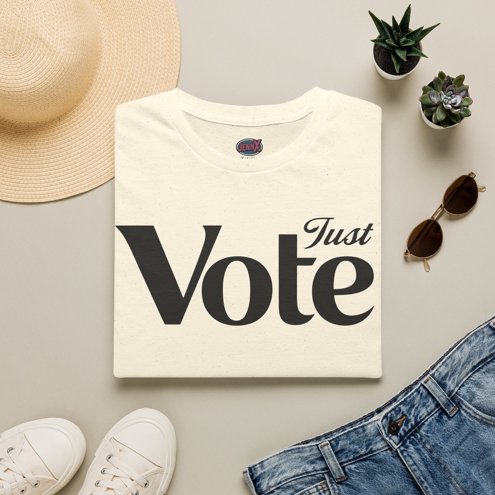 Just Vote T-Shirt I Play on Diet Coke