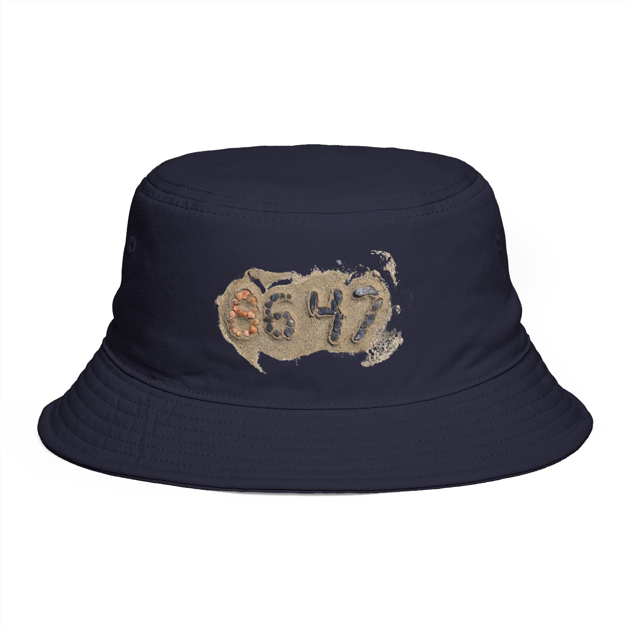 8647 Seashells Beach Bucket Hat I James Comey 86 47 Hat