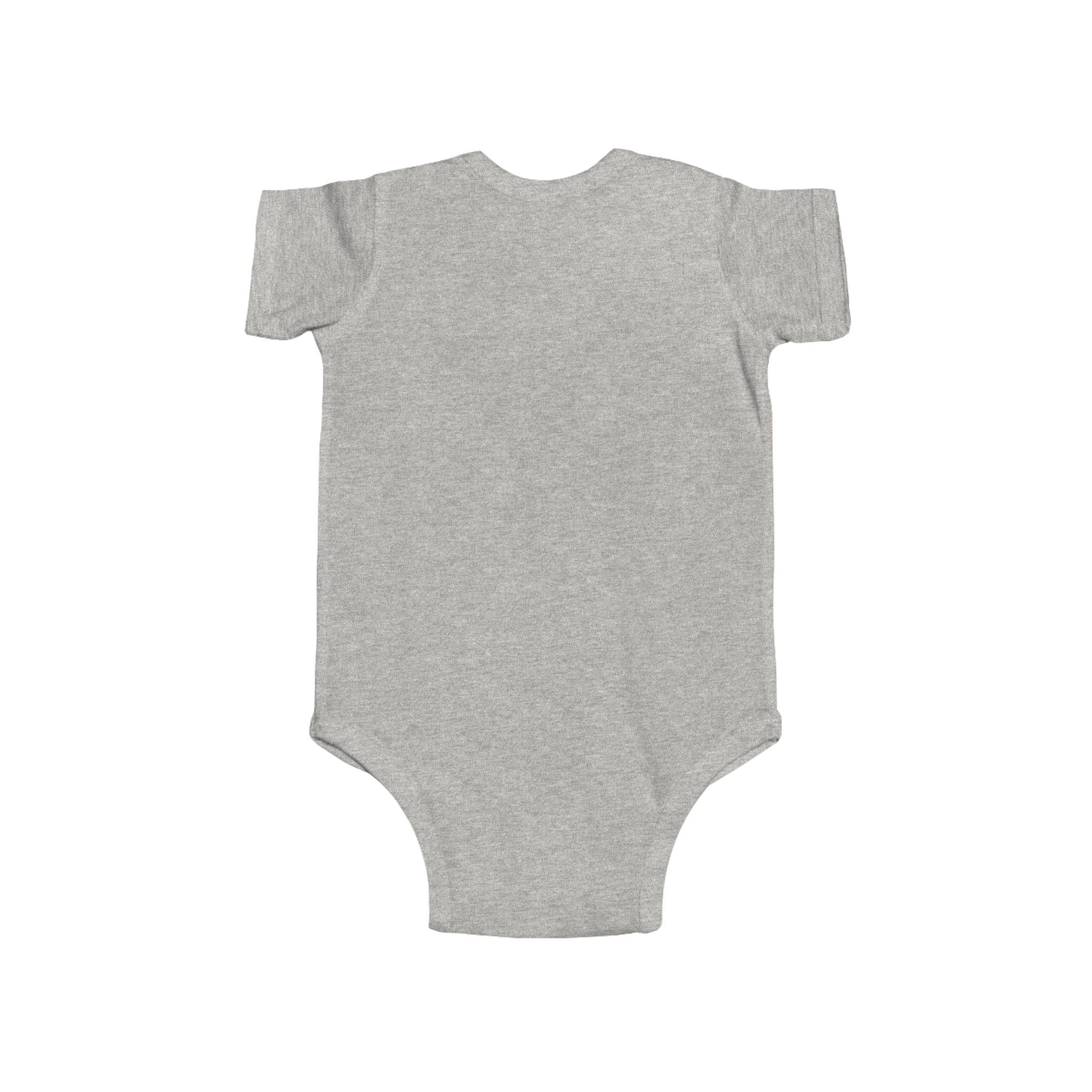 Draft Baron bodysuit Infant Bodysuit | baby onesie with blue varsity text