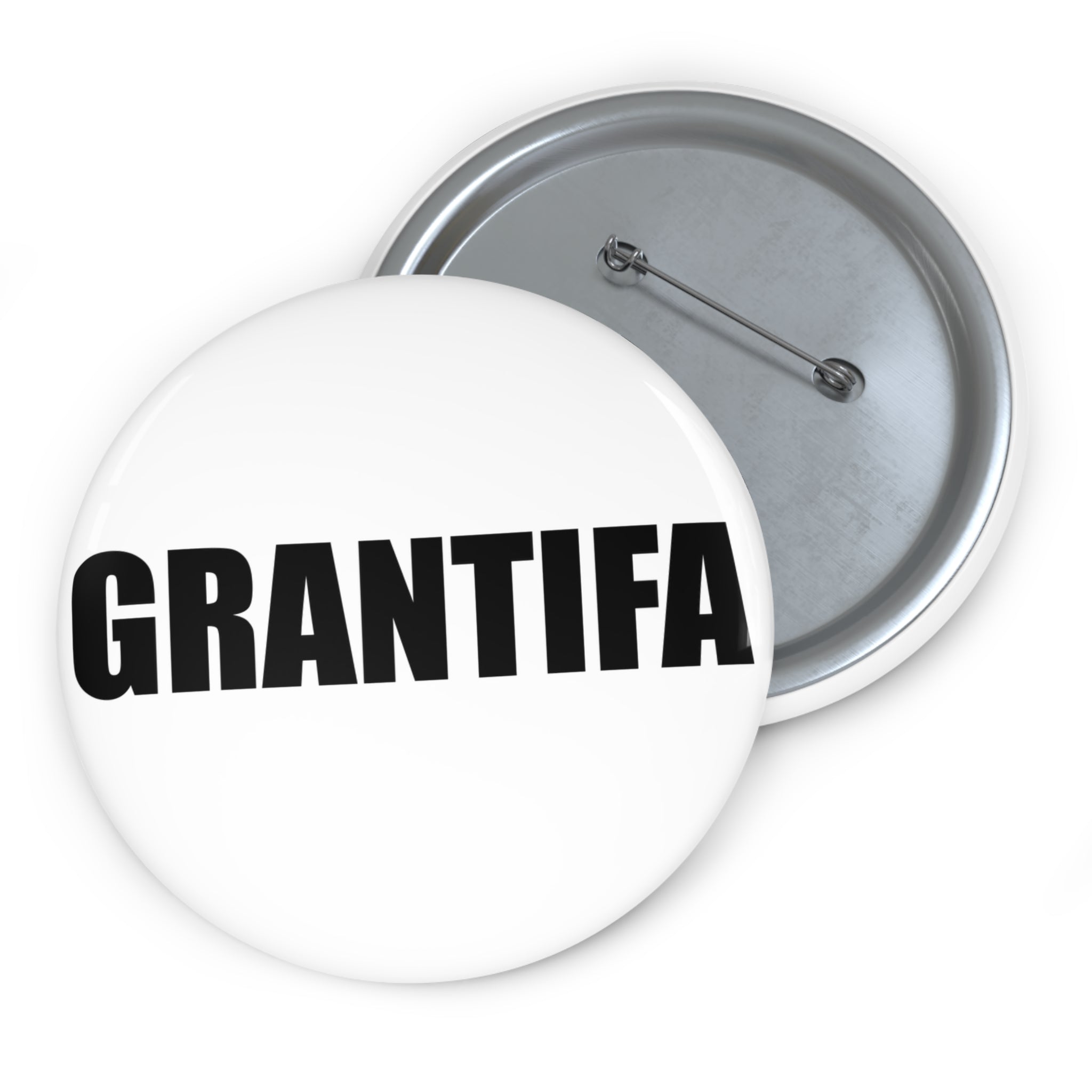 GRANTIFA button Pin Buttons | Simple Design Grandmothers Against Fascism