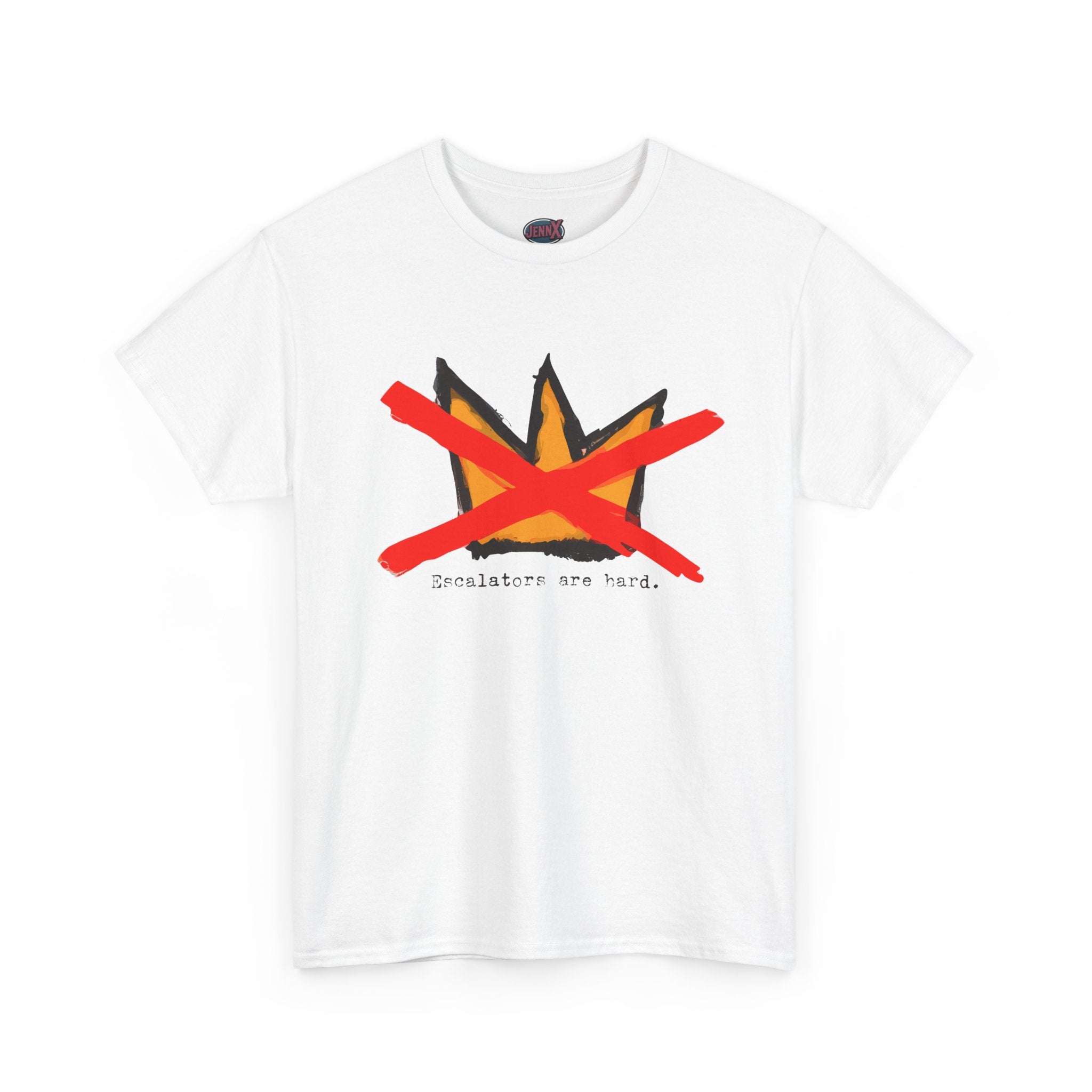 Bold Statement Tee - Unisex Heavy Cotton, Unique Graphic T-Shirt for Artists, Gift for Creatives, Casual Wear, Trendy Apparel