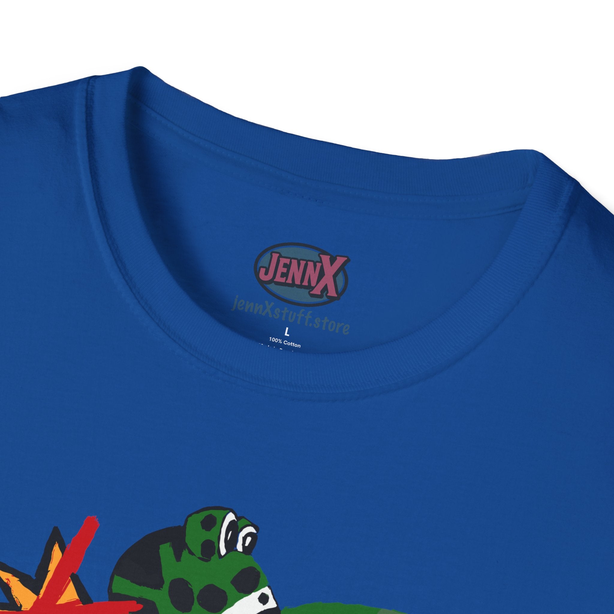 No Kings Banksy Flower Thrower inspired Protest Frog T-Shirt