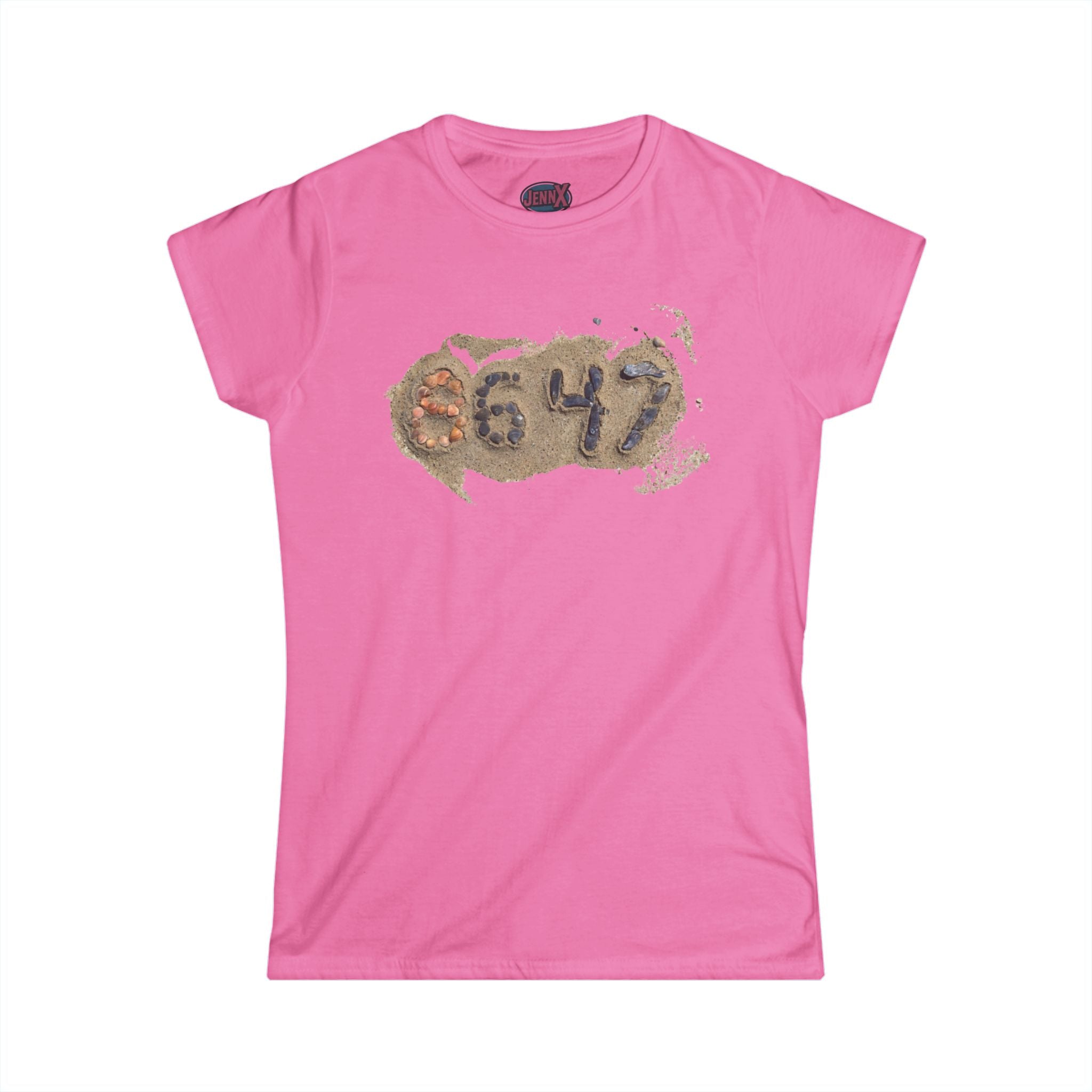 8647 Anti-Trump I Protest Seashell Women's Softstyle shirt | James Comey 86 47