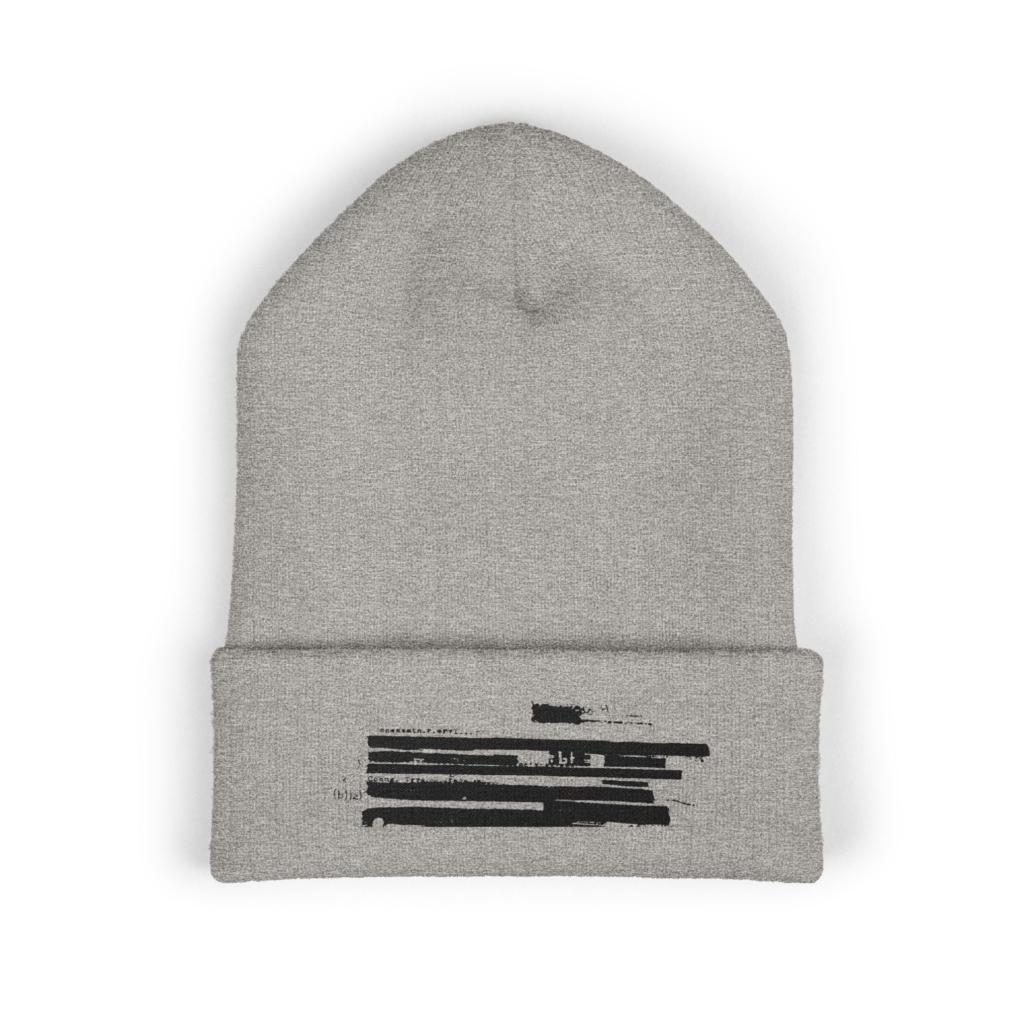 Redacted F.B.I. Files beanie | Embroidered Beanie I Say something without saying anything