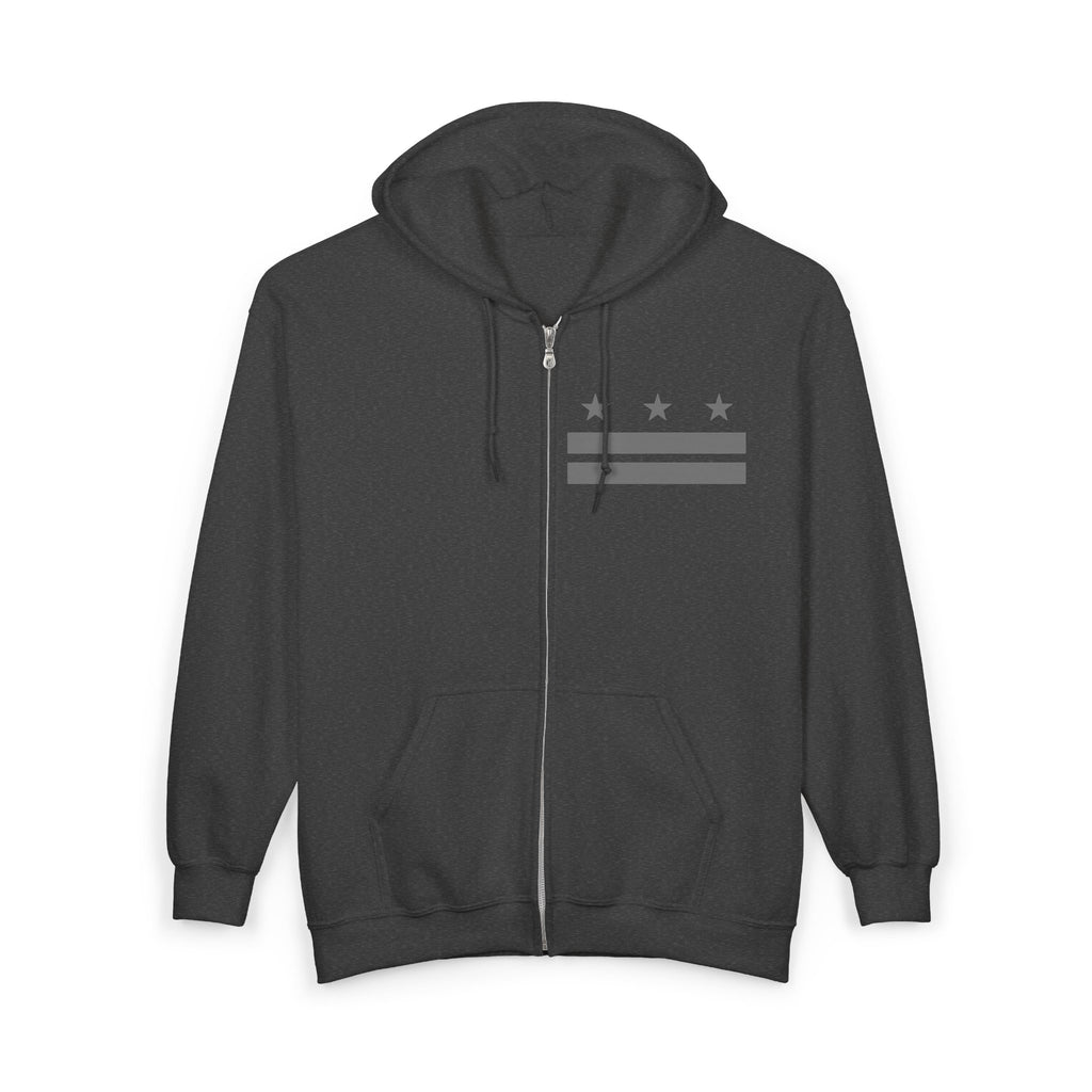 Free DC Flag Hoodie, Muted Protest for Everyday Wear - No Kings