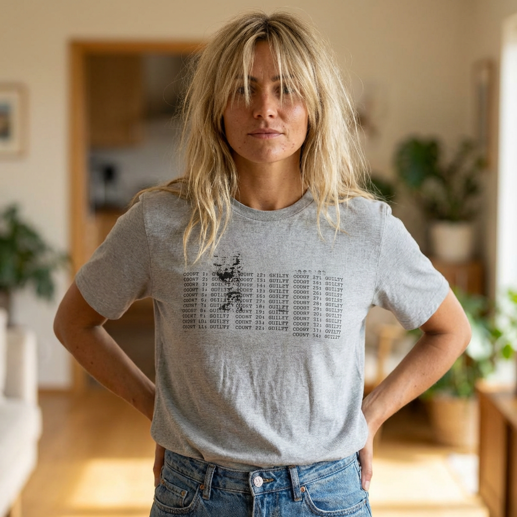 34 Felonies Trump Guilty Shirt I Thoughtful Typography Design