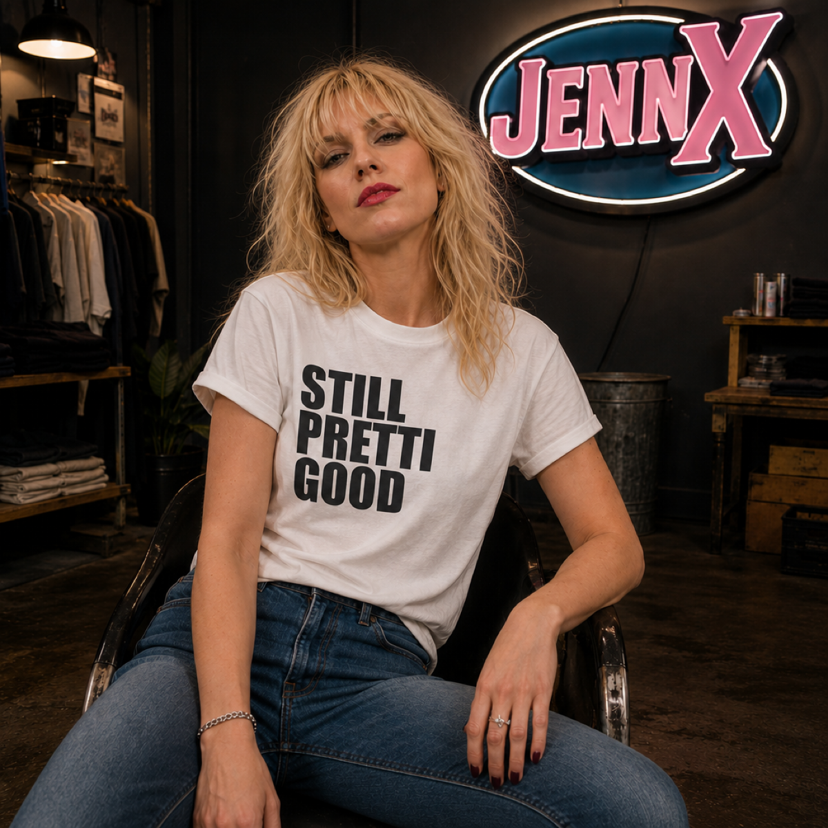 Still Pretti Good T-Shirt | Bold Text Graphic Tee