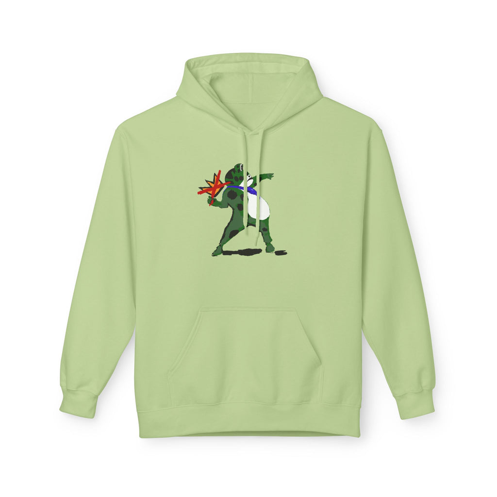Frog No Kings Protest Hoodie - Fuck Trump and his Project 2025 MAGA bullshit