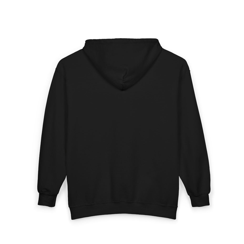 No Kings Embroidered Zip Hoodie | Hand-drawn Full Zip Hooded Sweatshirt