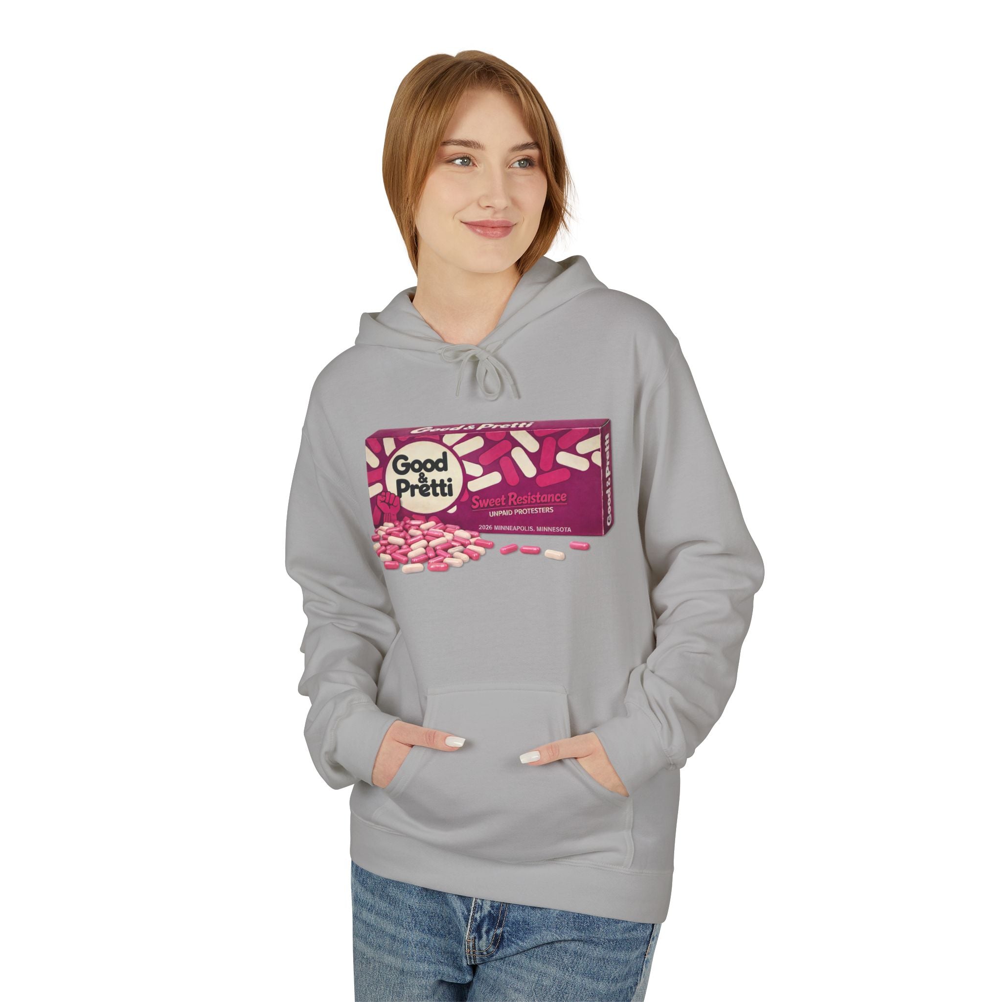Good Pretti Good and Plenty Candy Box Hoodie | Original Design