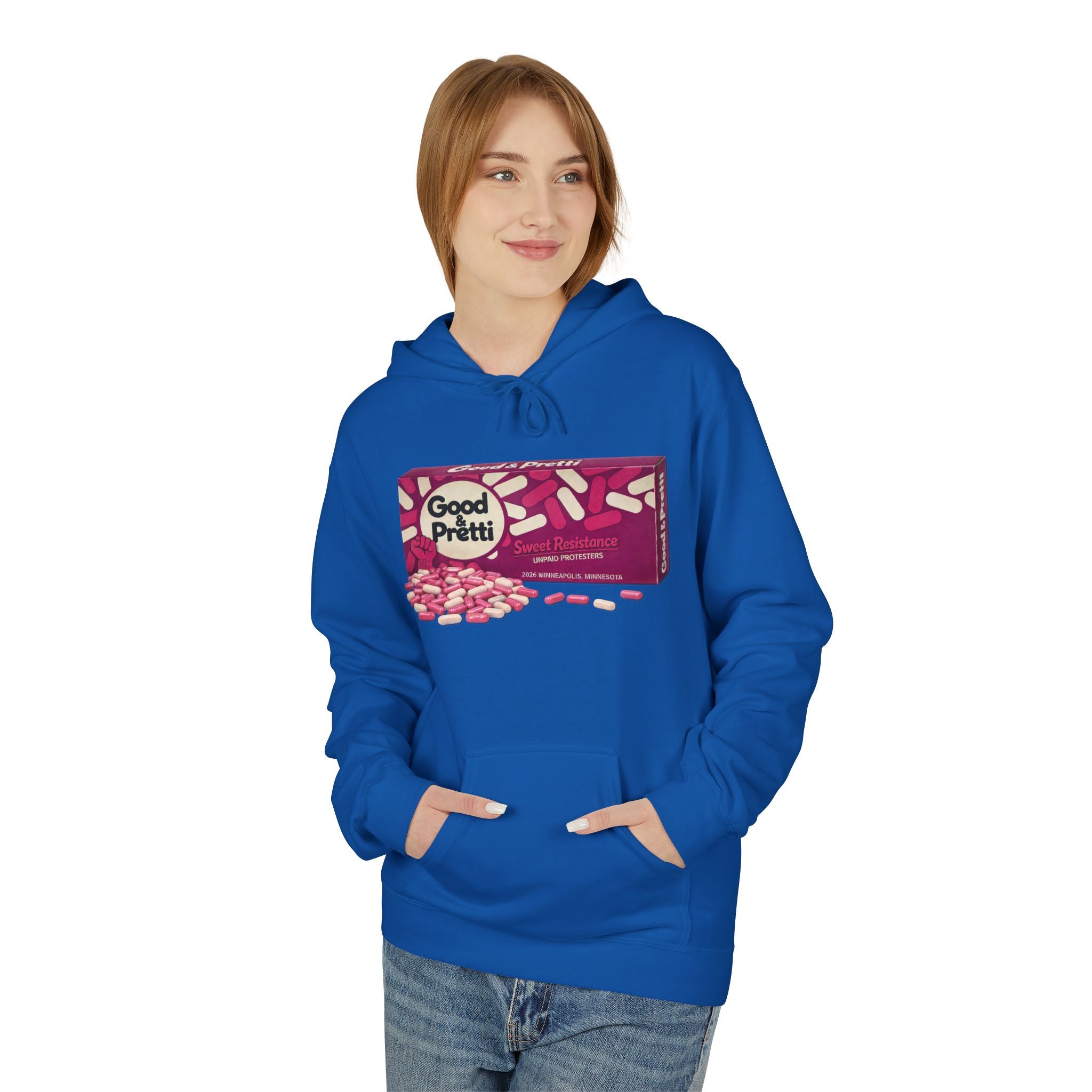 Good Pretti Good and Plenty Candy Box Hoodie | Original Design