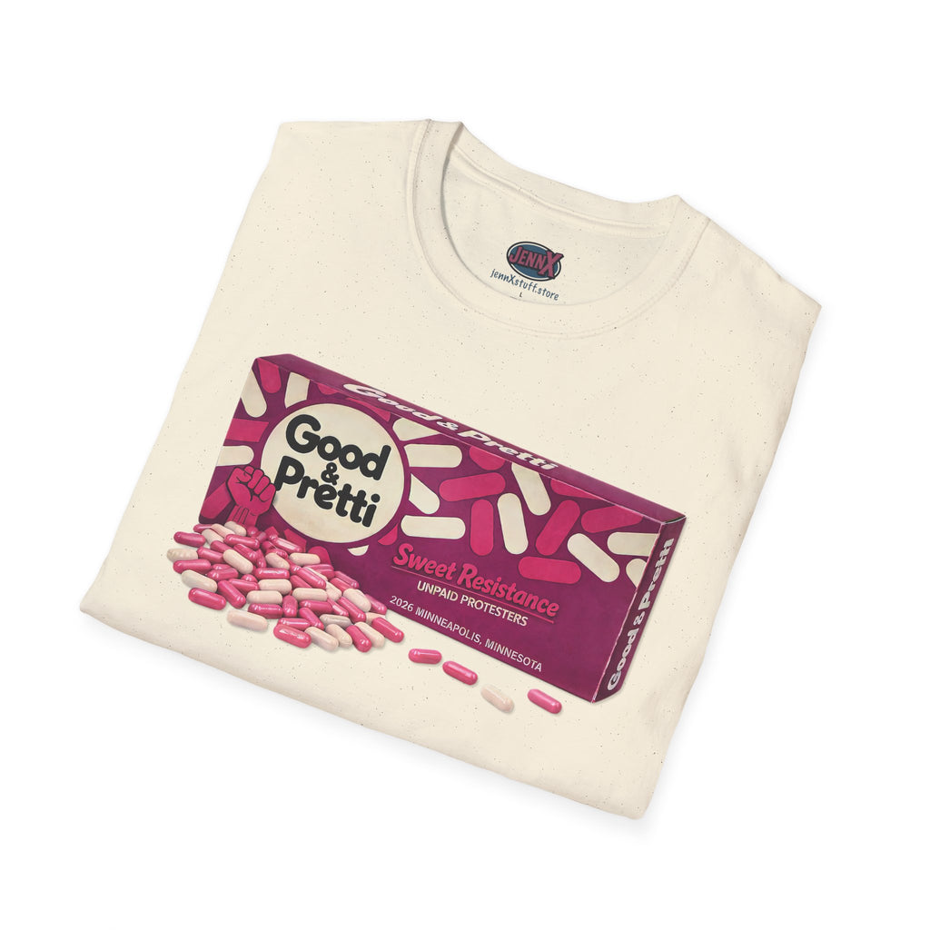 Good Pretti Good and Plenty Candy Box T-Shirt | Original Design