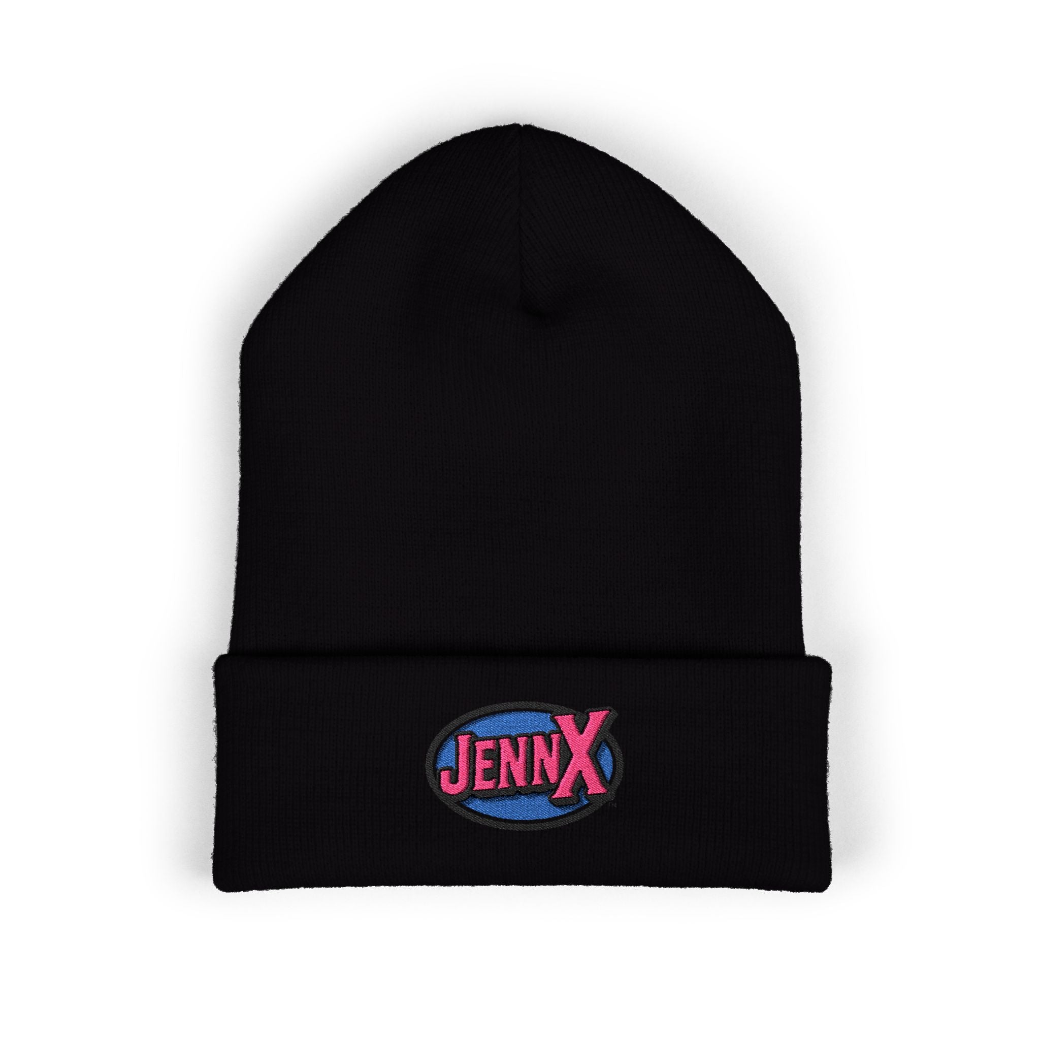 JennX Generation X GenX embroidered logo Beanie | Cuffed Winter Hat